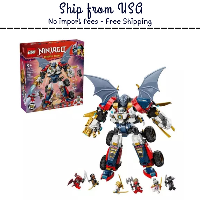 LEGO Ninjago Zane\'s Ultra Combiner Mech Building Set LEGO Ninjago Zane\'s Ultra Combiner Mech Building Set