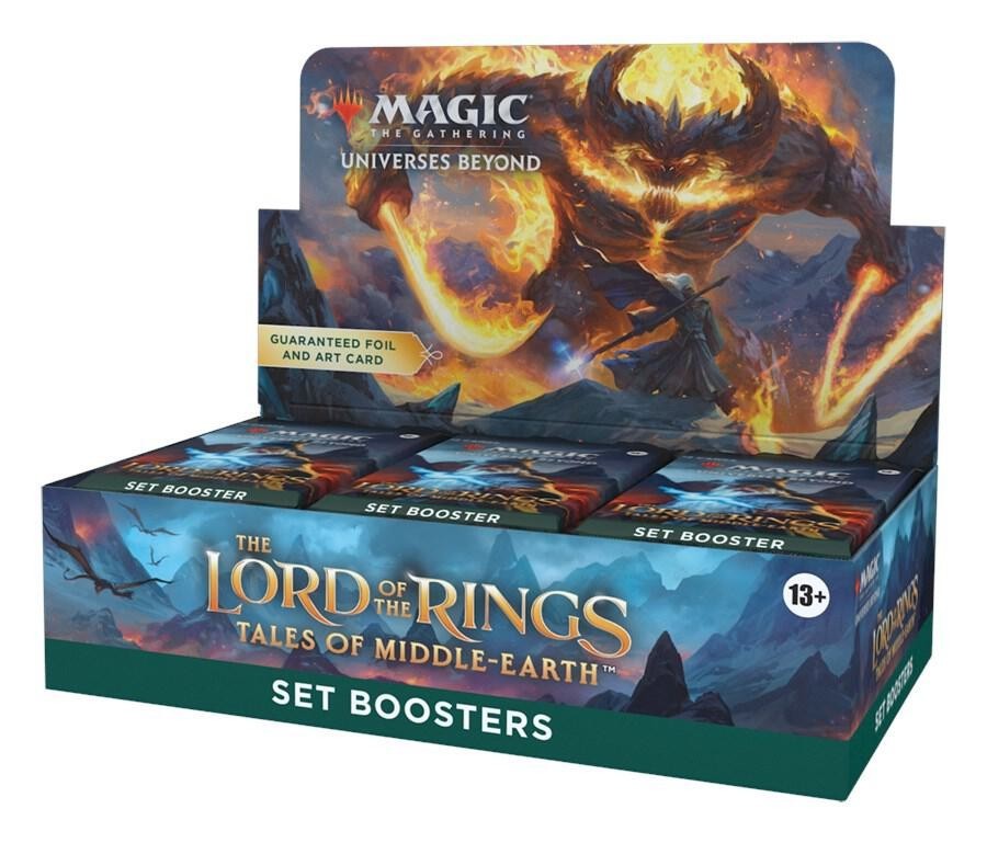 Magic: The Gathering The Lord of The Rings: Tales of Middle-Earth Set Booster... Magic: The Gathering The Lord of The Rings: Tales of Middle-Earth Set Booster...