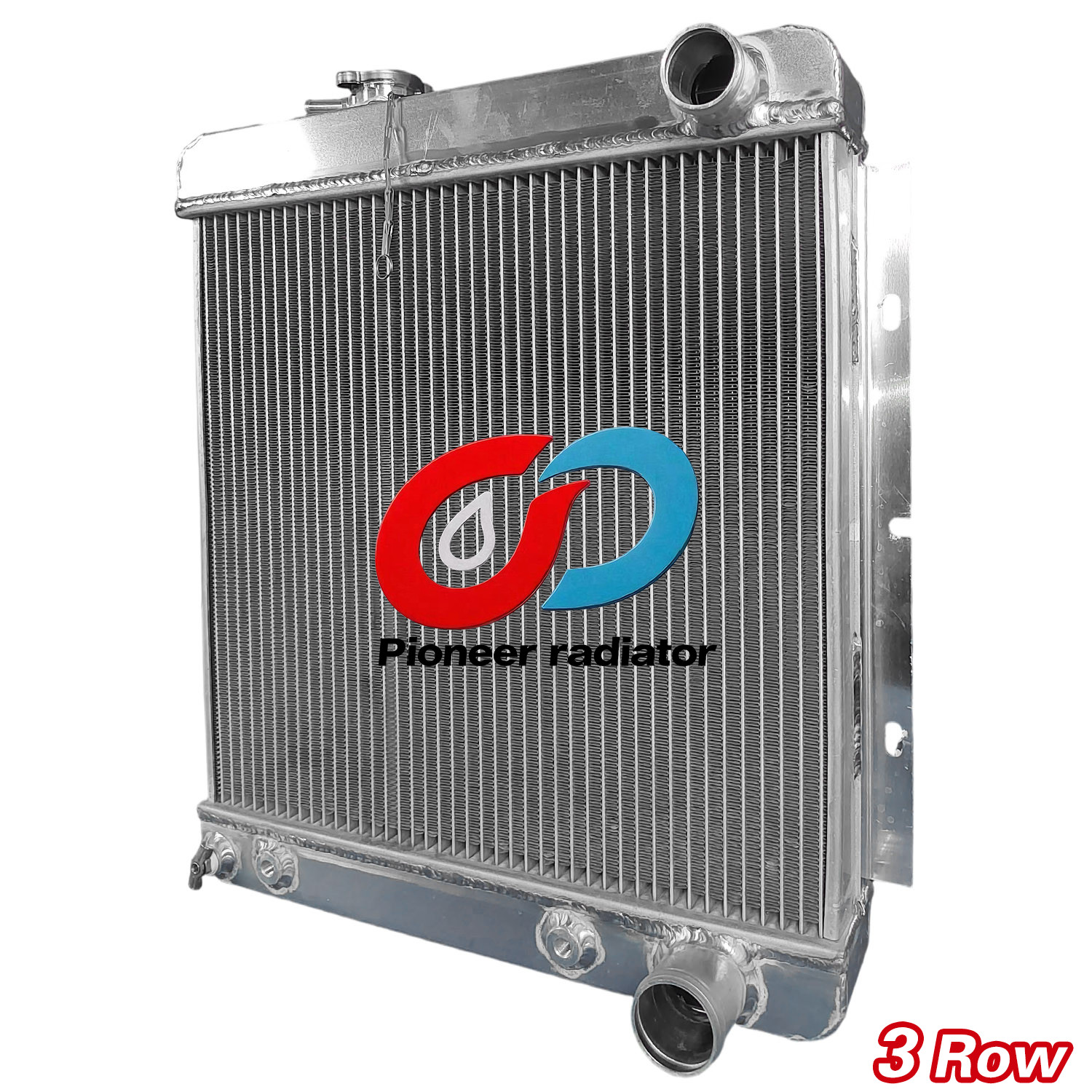 205030 Aluminum Radiator 1964 1/2-1966 Mustang 1960-1965 Comet w A/T 3-Row Core
