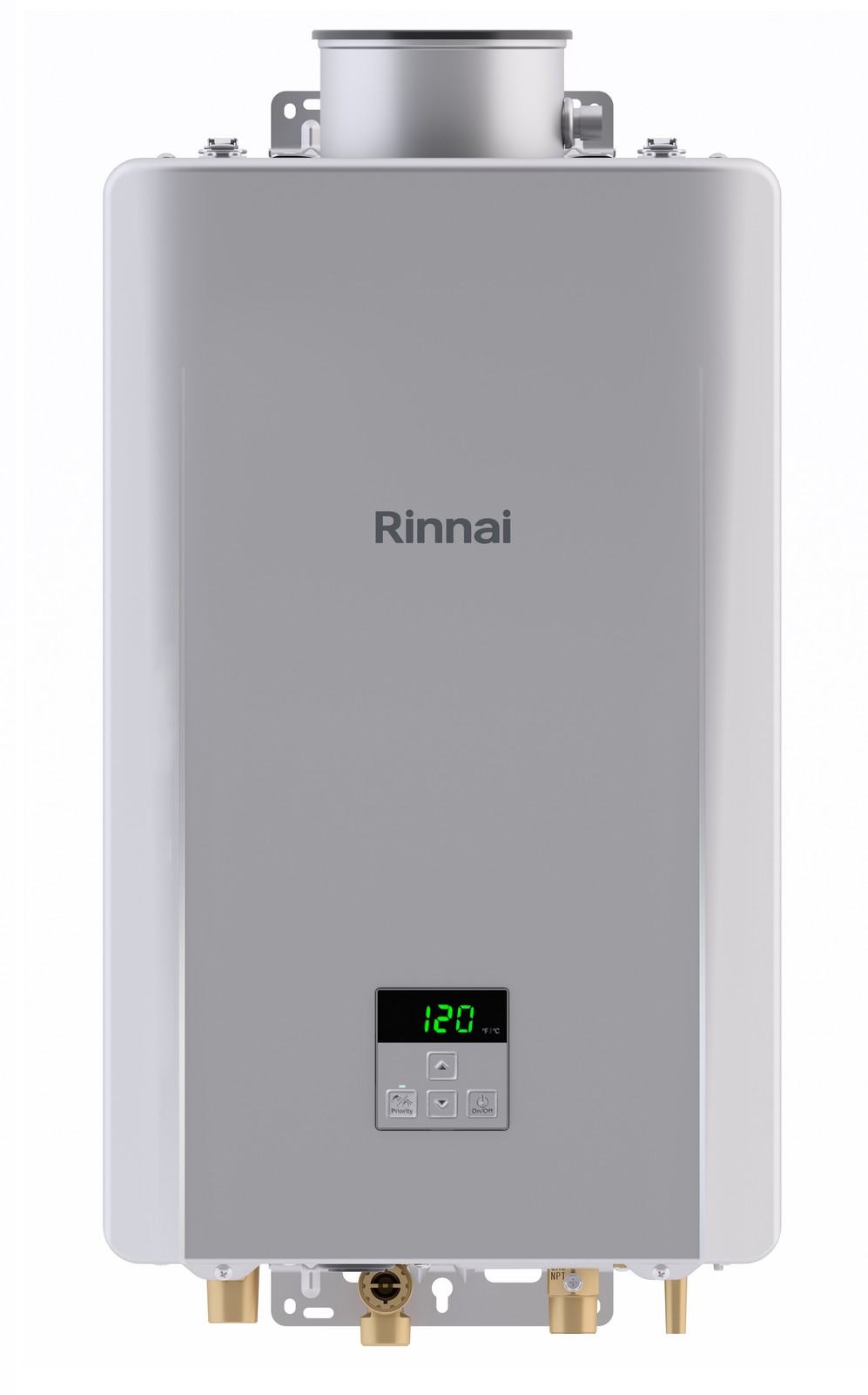 Rinnai RE199IN Indoor Natural Gas HE Tankless Water Heater 199k BTU- Slight Wear