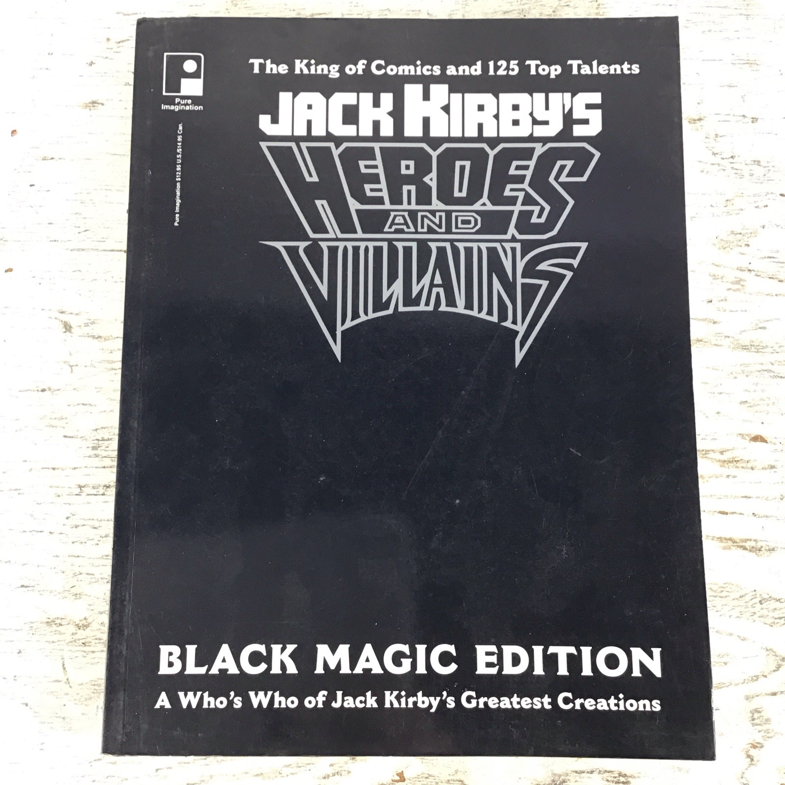 1994 Jack Kirby\'s Heroes and Villains Black Magic Edition Paperback comics 1994 Jack Kirby\'s Heroes and Villains Black Magic Edition Paperback comics