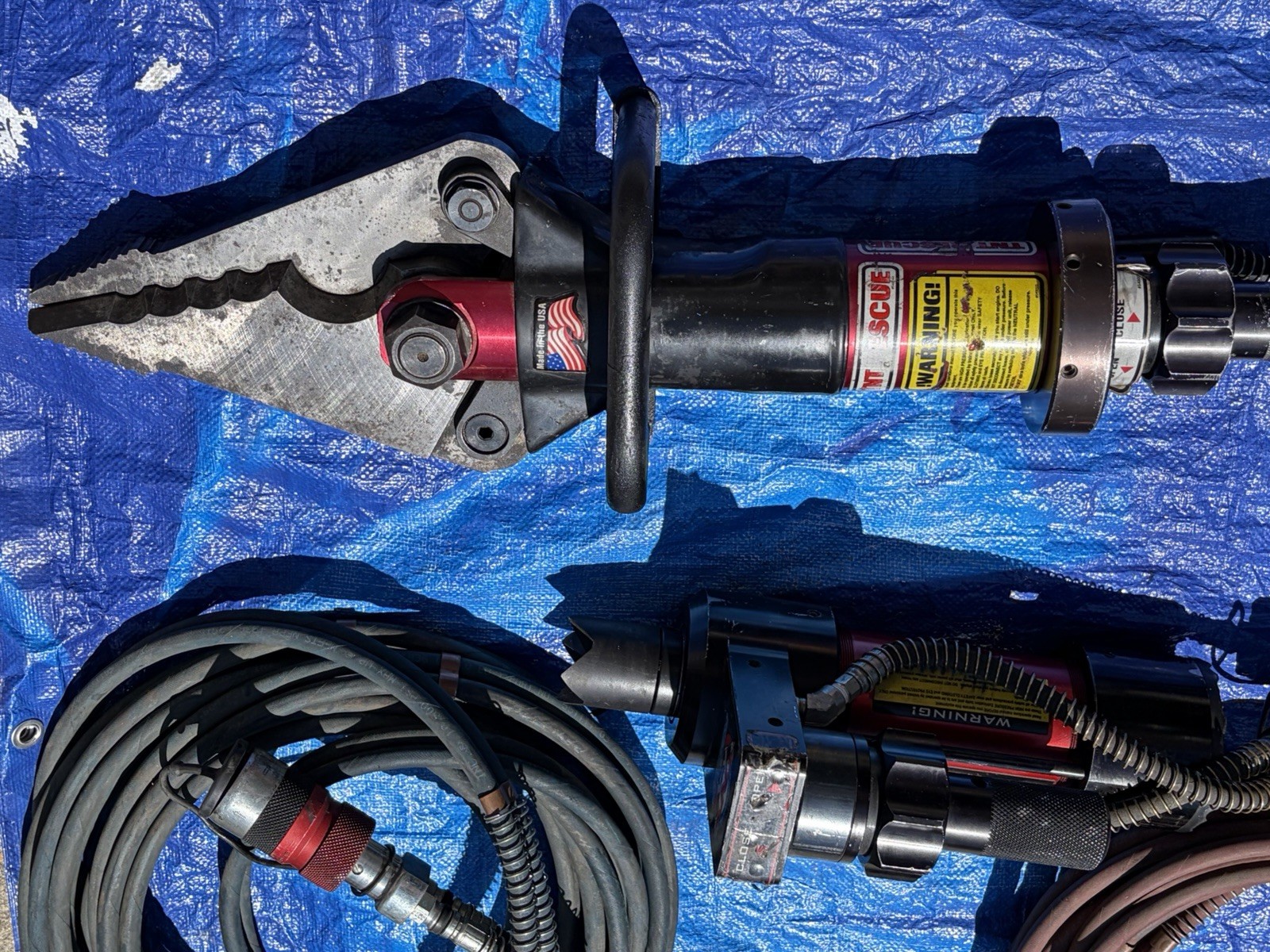 TNT Rescue Systems BT-6.5-RC Power Unit TLS-Series RAM Firefighting Tool Set TNT Rescue Systems BT-6.5-RC Power Unit TLS-Series RAM Firefighting Tool Set