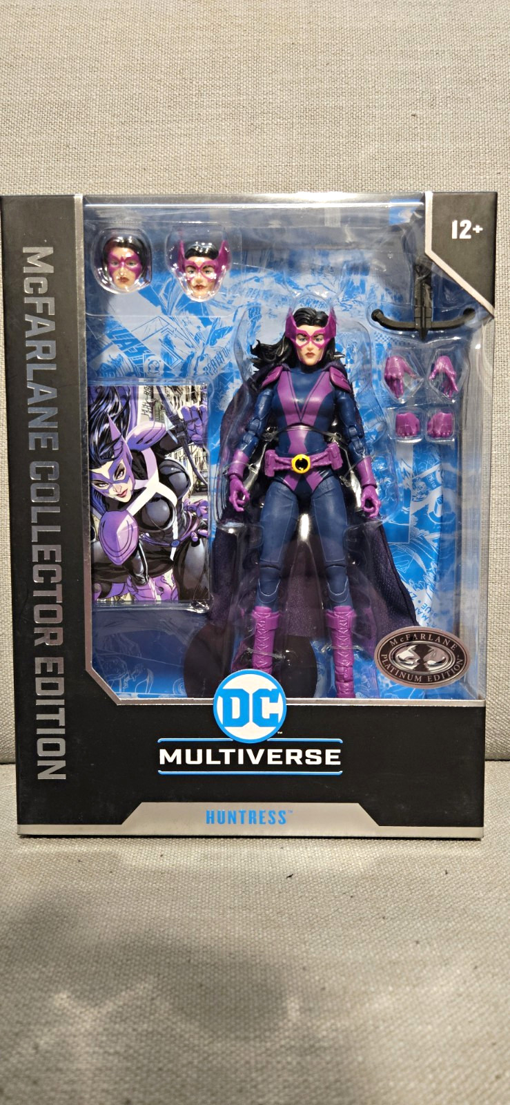 McFarlane Toys Collector Edition Huntress DC Multiverse Platinum Edition