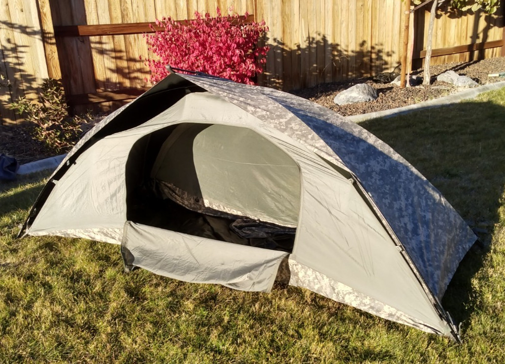 Improved Combat Shelter USGI ICS ORC ACU 1 Person Tent US Military 