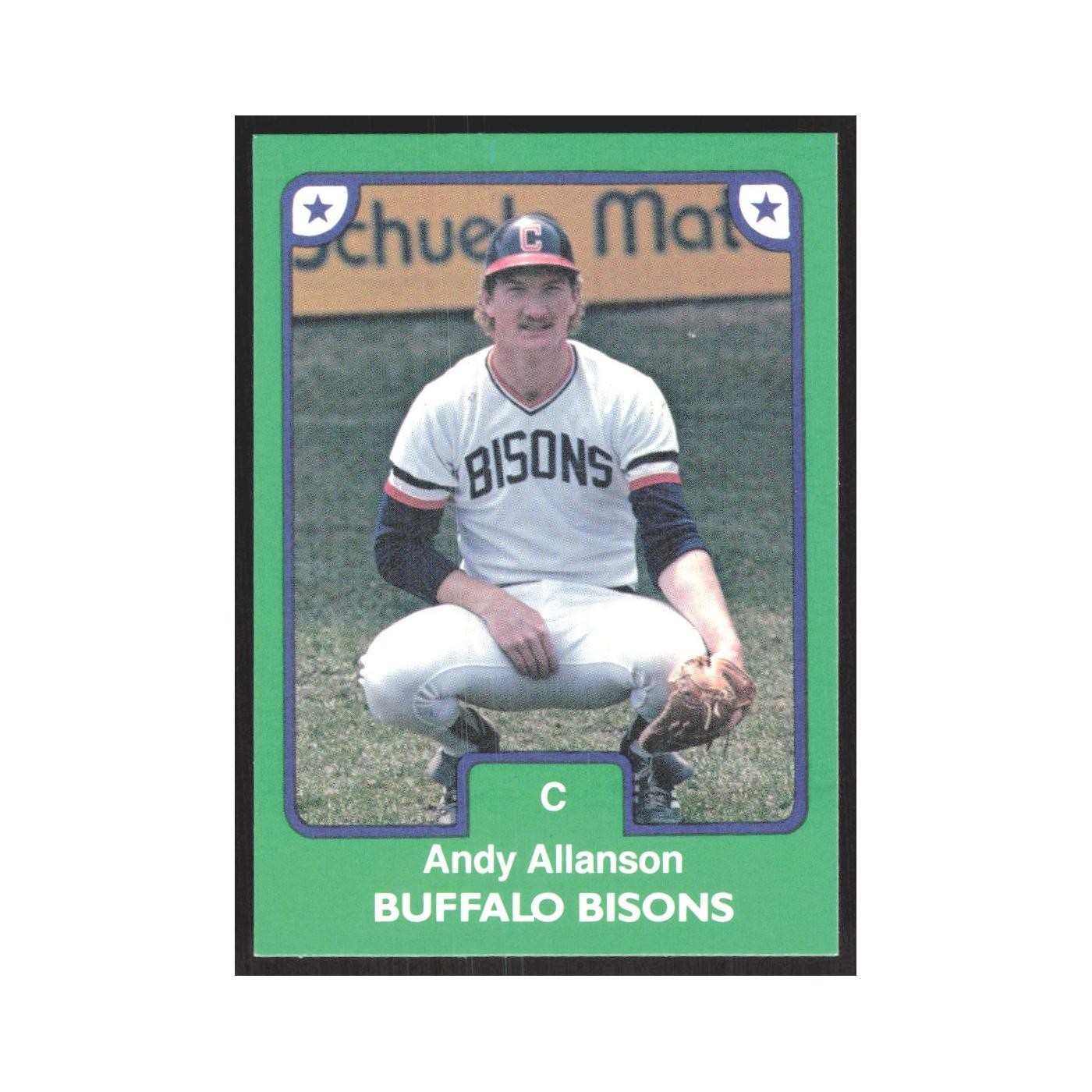 1984 TCMA Minor League Andy Allanson Buffalo Bisons #7.0