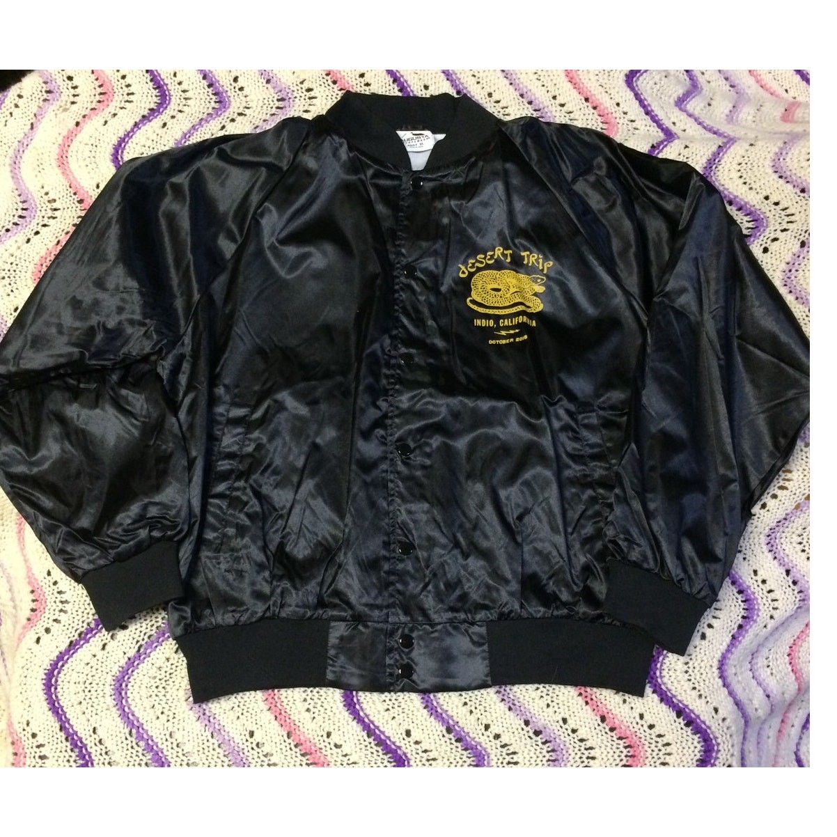Desert Trip 2016 XL Bomber Jacket Unworn