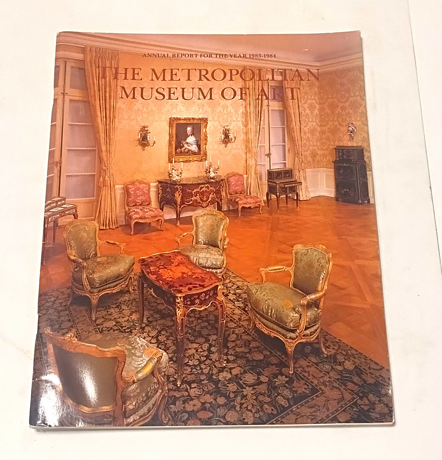 The Metropolitan Museum of Art Trustees Annual Report 1983-1984 Softcover