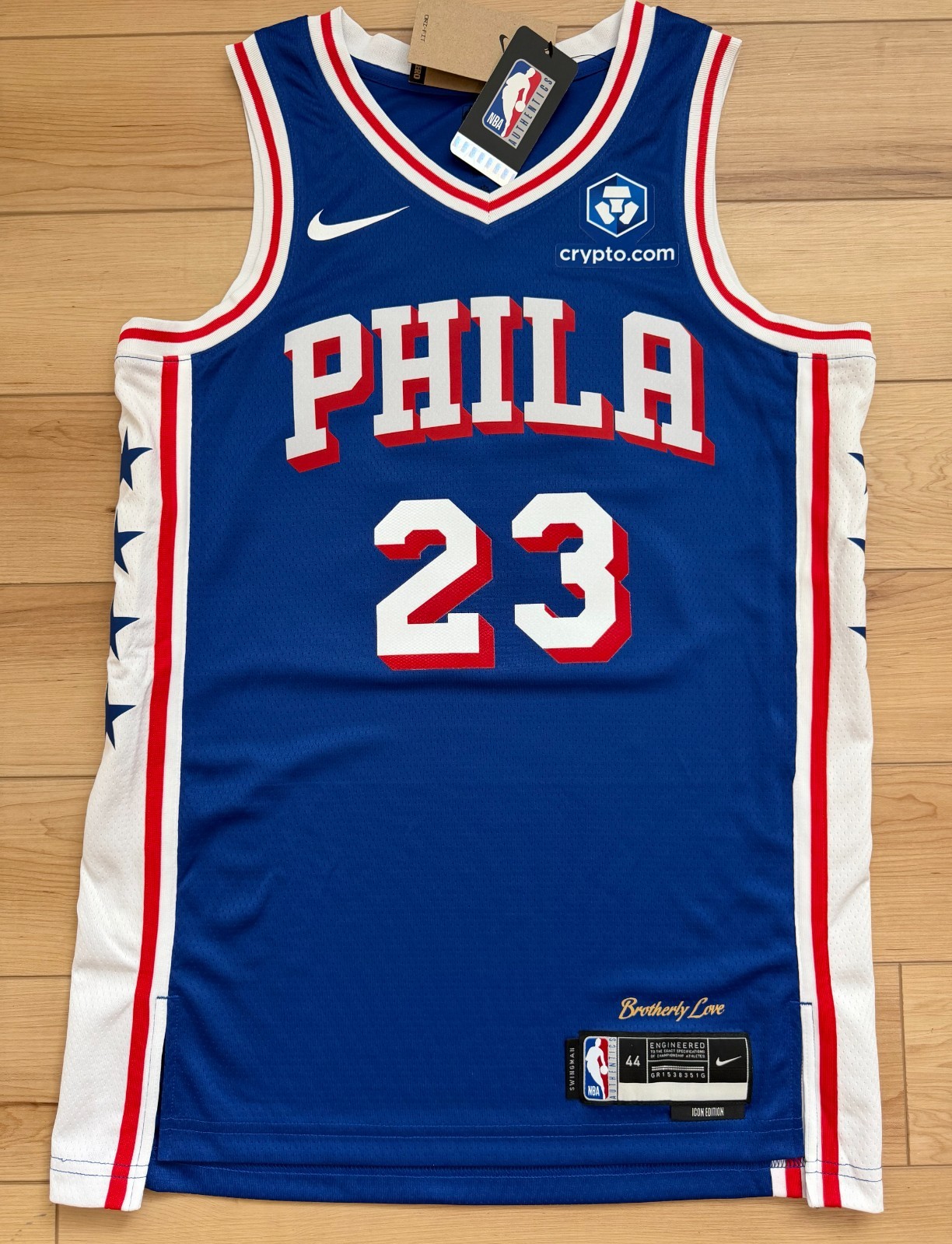Stadium Exclusive AUTHENTIC Lebron James Jersey Crypto.com Patch 8/25/26 M-2XL Stadium Exclusive AUTHENTIC Lebron James Jersey Crypto.com Patch 8/25/26 M-2XL
