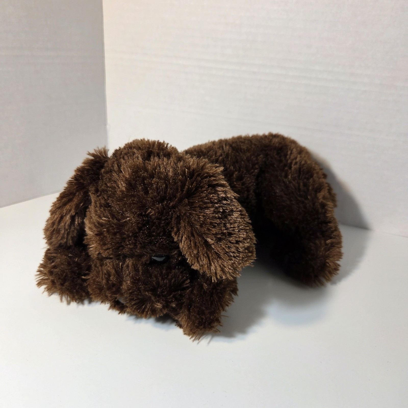 Ty Classic NUZZLE the Chocolate Brown Lab Dog  Plush 2010 Stuffed Animal