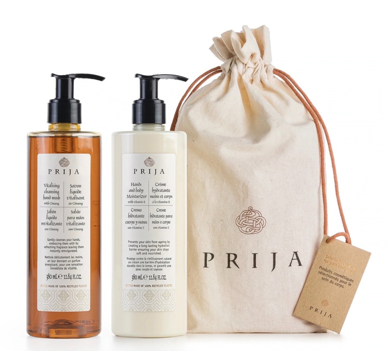 PRIJA  - TEMPT YOUR SENSES | BODY WASH | BODY FOAM | BODY LOTION |