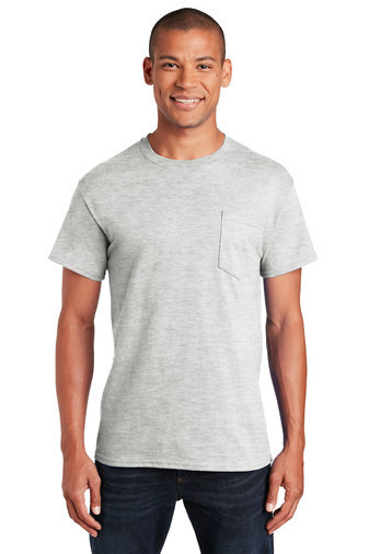 Gildan Men's Ultra Cotton/Poly Short Sleeve Tee Pocket Stylish T-Shirt - G230 Gildan Men's Ultra Cotton/Poly Short Sleeve Tee Pocket Stylish T-Shirt - G230