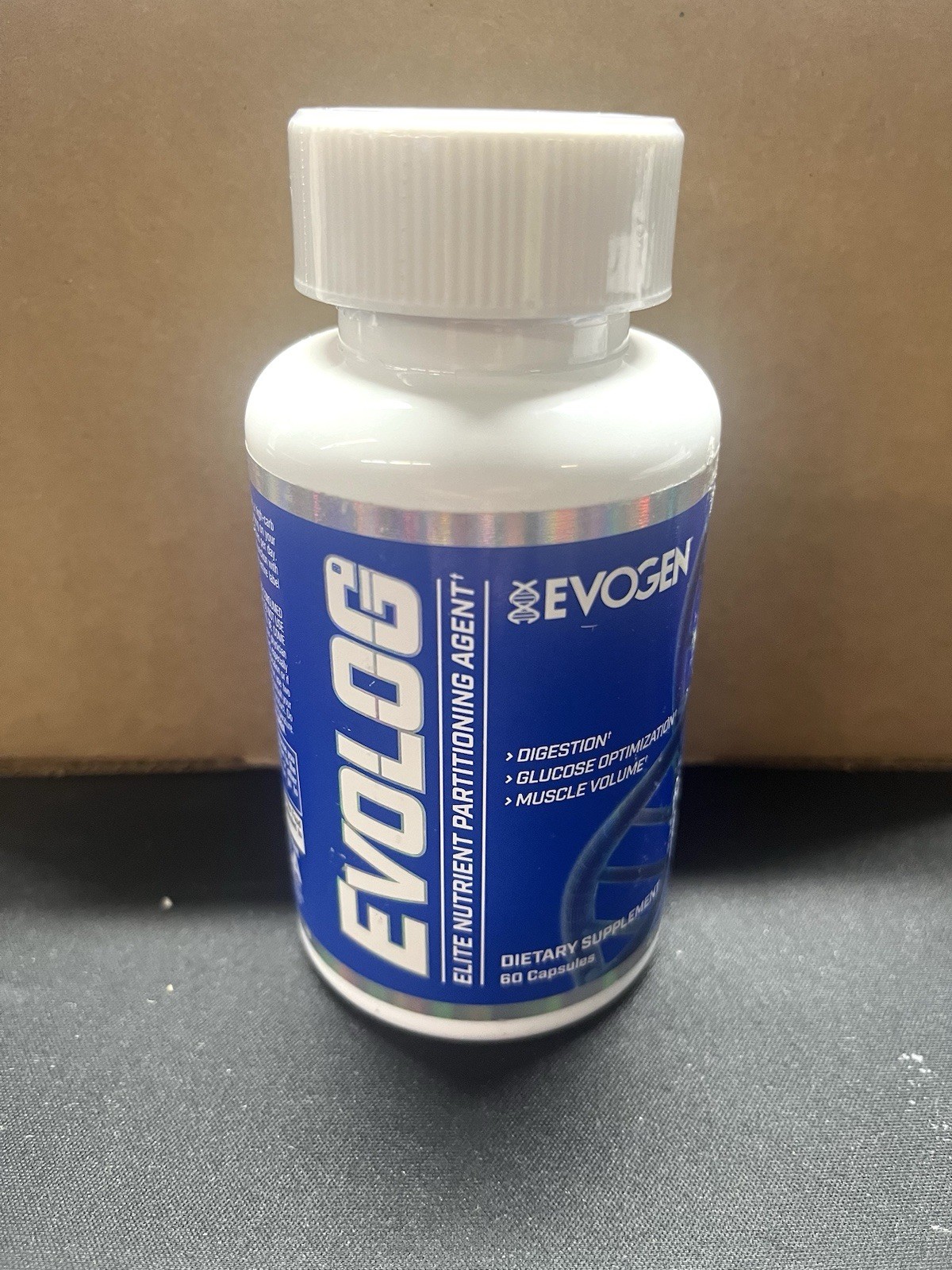 Evogen Nutrition EvoLog Elite Nutrient Partitioning Agent 60 Capsules Exp 9/26