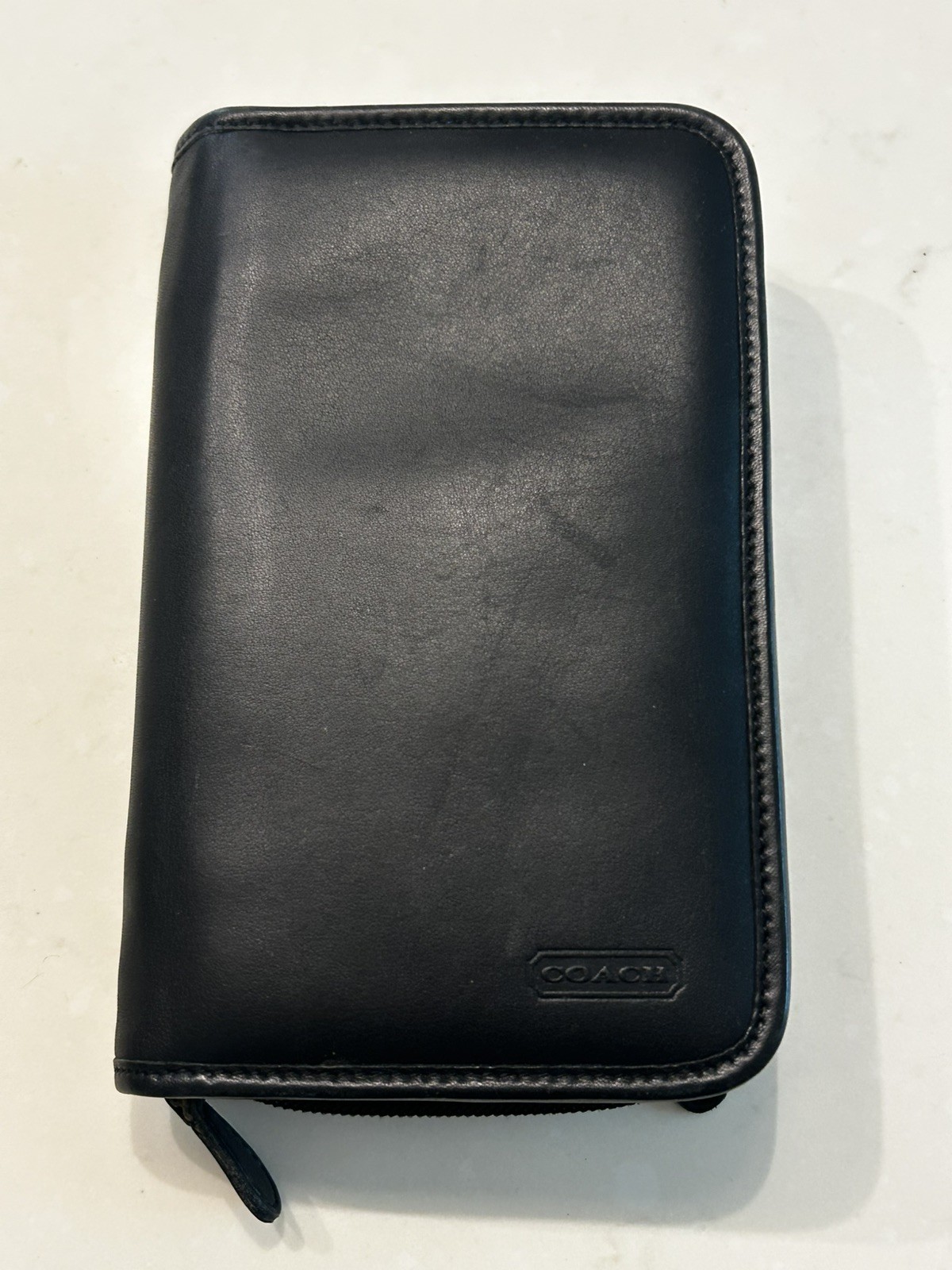 Coach Vintage Genuine Leather Organizer 