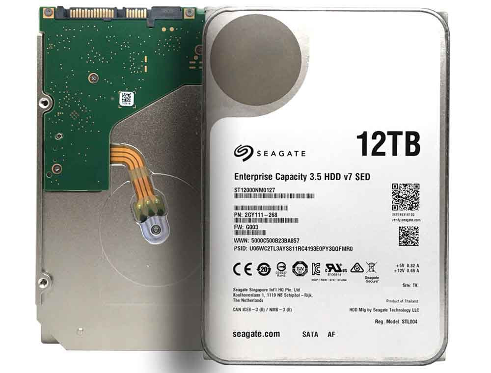 Seagate ST12000NM0127 12TB 256MB 7200RPM 3.5