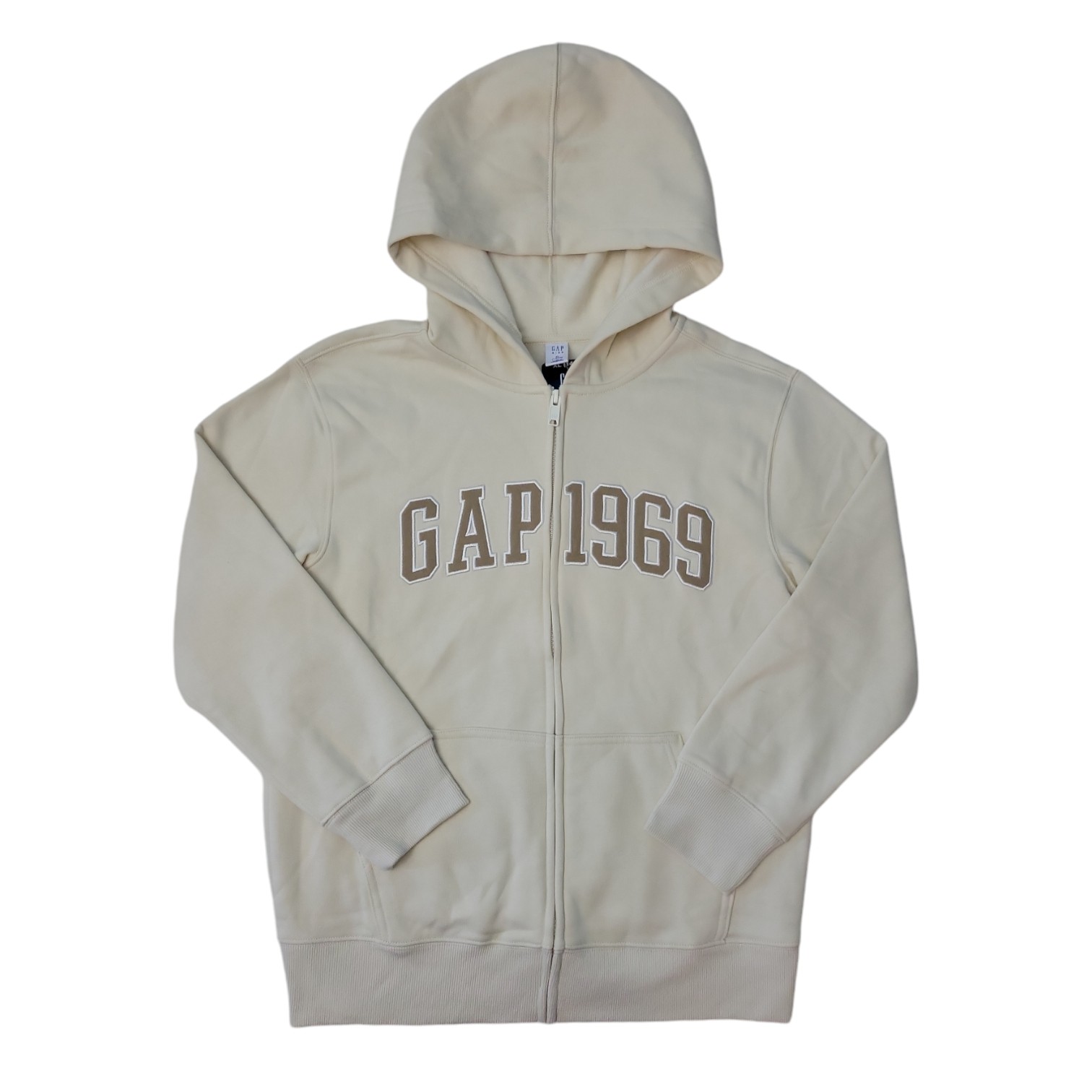 Gap Kids Boys Full Zip Embroidery Comfortable Warm Fleece Hoodie (Birch, L) Gap Kids Boys Full Zip Embroidery Comfortable Warm Fleece Hoodie (Birch, L)