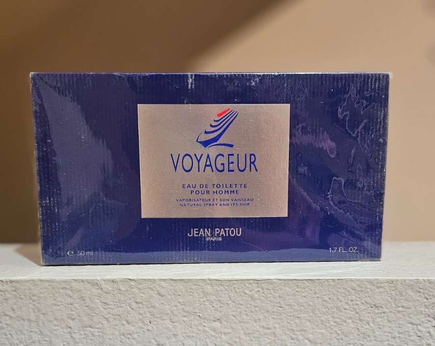 Jean Patou Voyageur Ship Pour Homme Eau De Toilette 1.7 oz 50 ml New Sealed