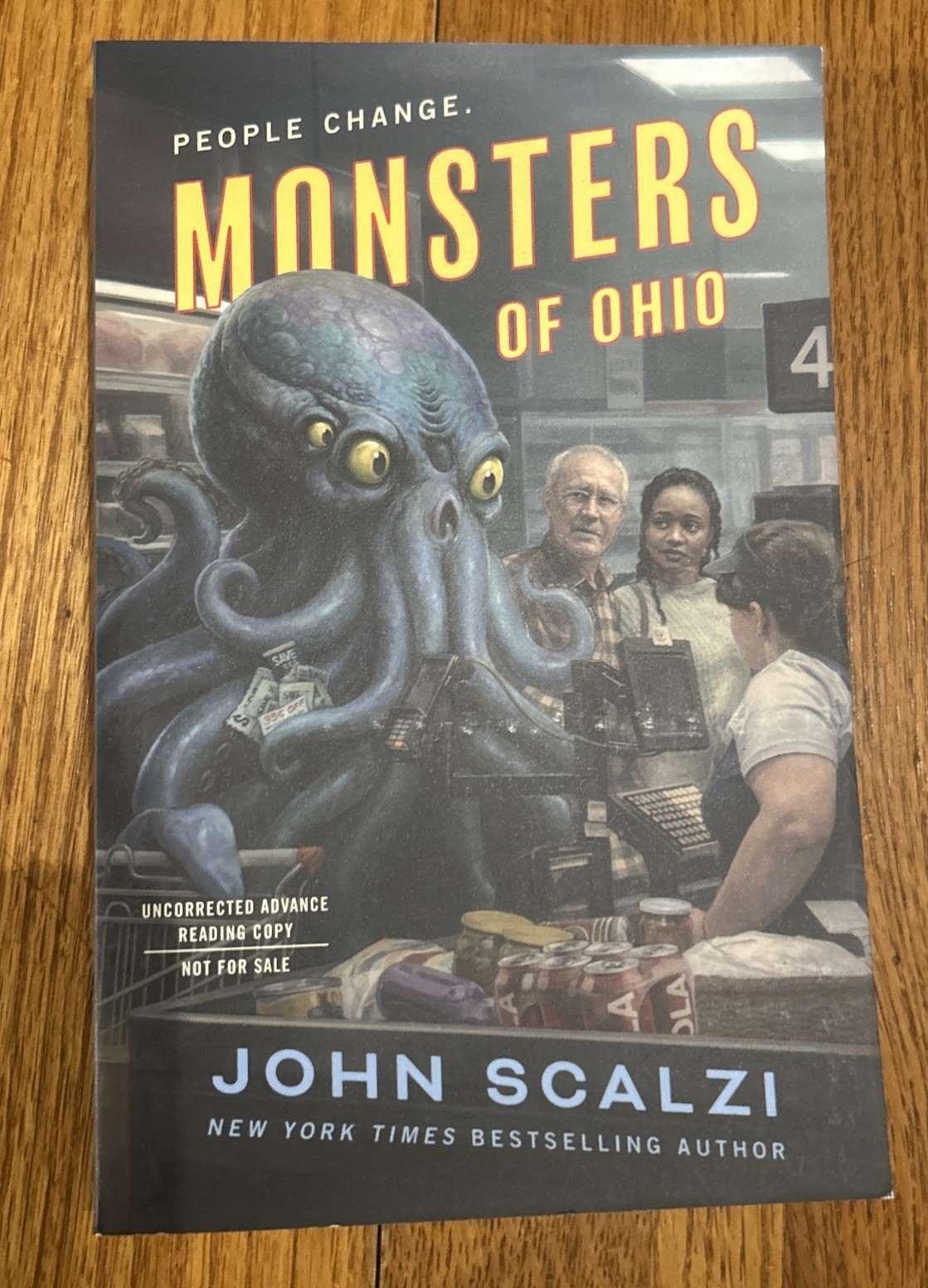 MONSTERS OF OHIO By JOHN SCALZI - SUPER RARE ARC MONSTERS OF OHIO By JOHN SCALZI - SUPER RARE ARC