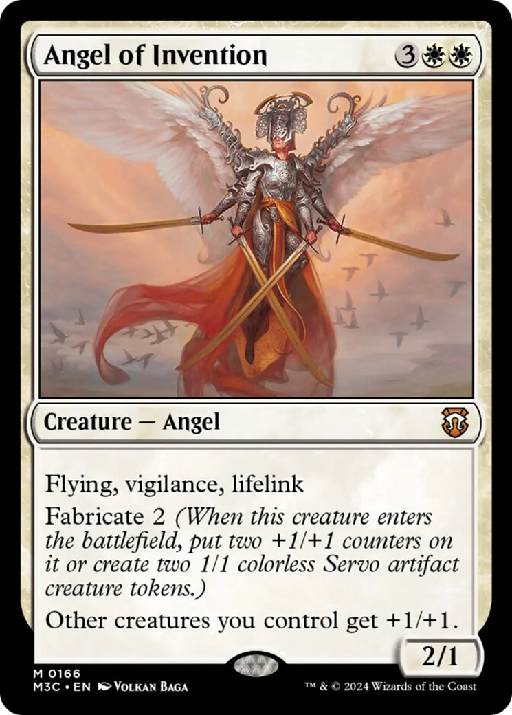 MTG Angel of Invention [Modern Horizons 3 Commander] Near Mint Magic