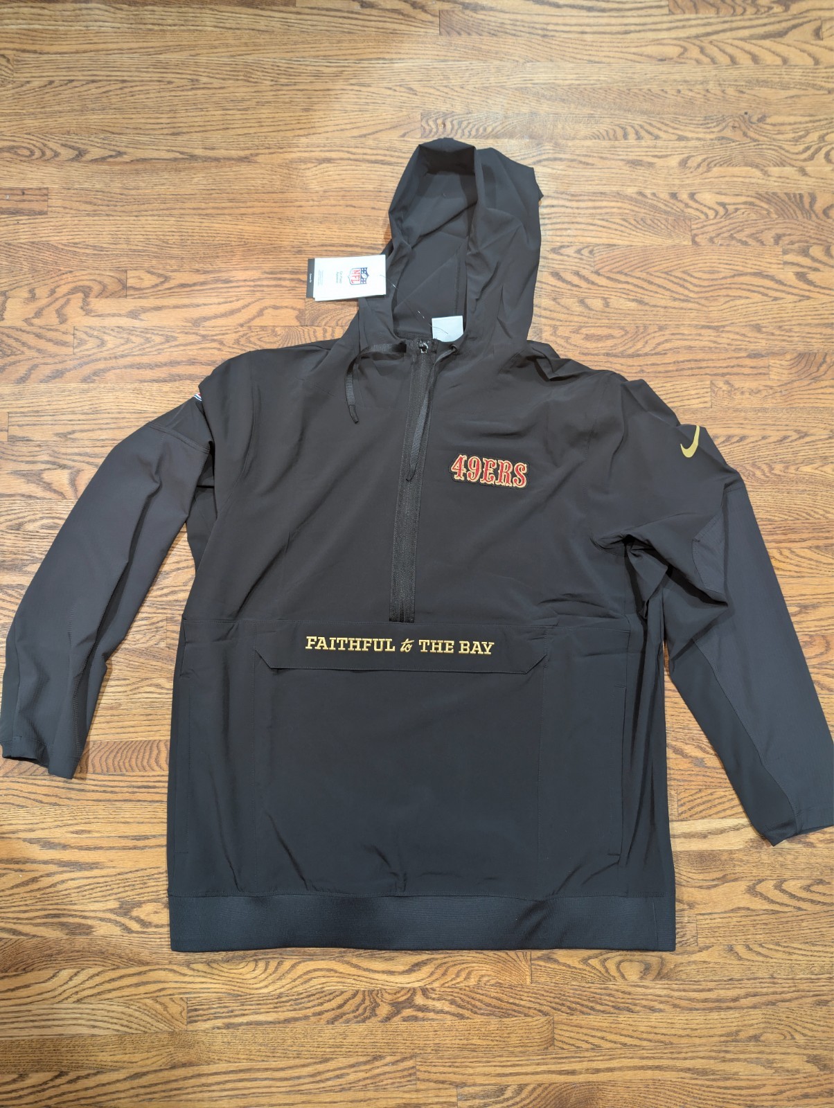 Nike San Francisco 49ers Rivalries Sideline Anorak Faithful to the Bay