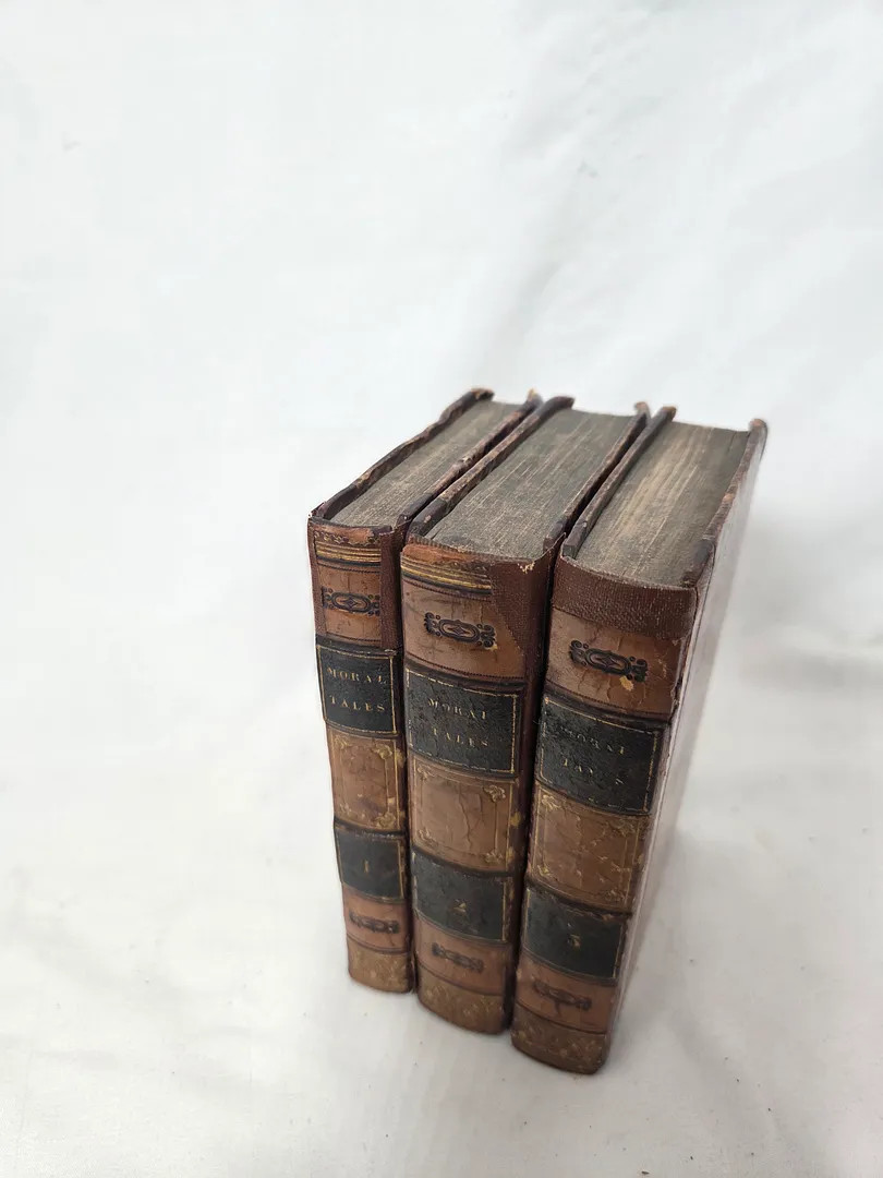 Moral Tales; Maria Edgeworth; 3 vol. cmp. 1834