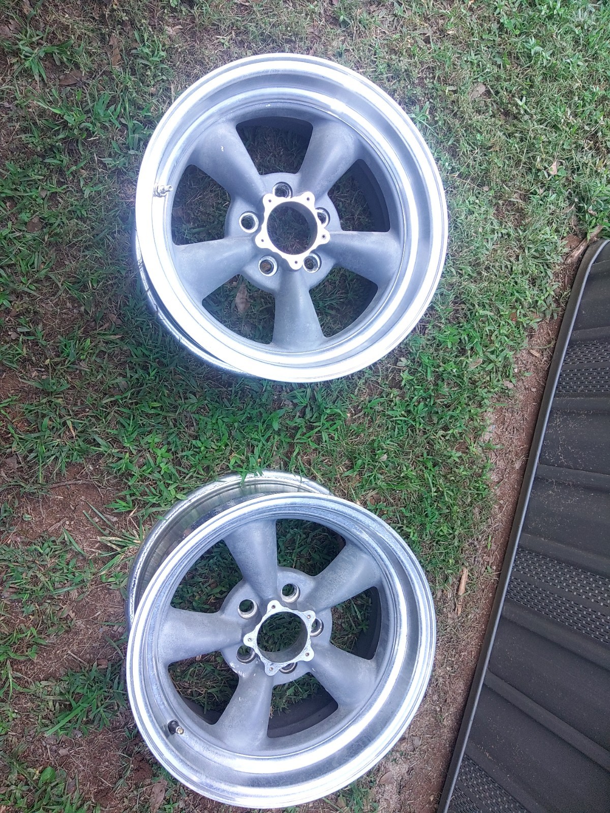 Two 16x8 Wheels Rims 5 Lug Ford Dodge Mopar Torque Thrust Style 5x4.5 Two 16x8 Wheels Rims 5 Lug Ford Dodge Mopar Torque Thrust Style 5x4.5