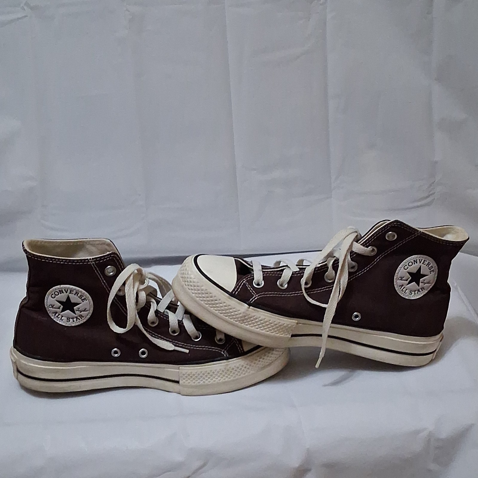 Converse Chuck Taylor All Star High Top Canvas Sneaker Brown/White 171209C