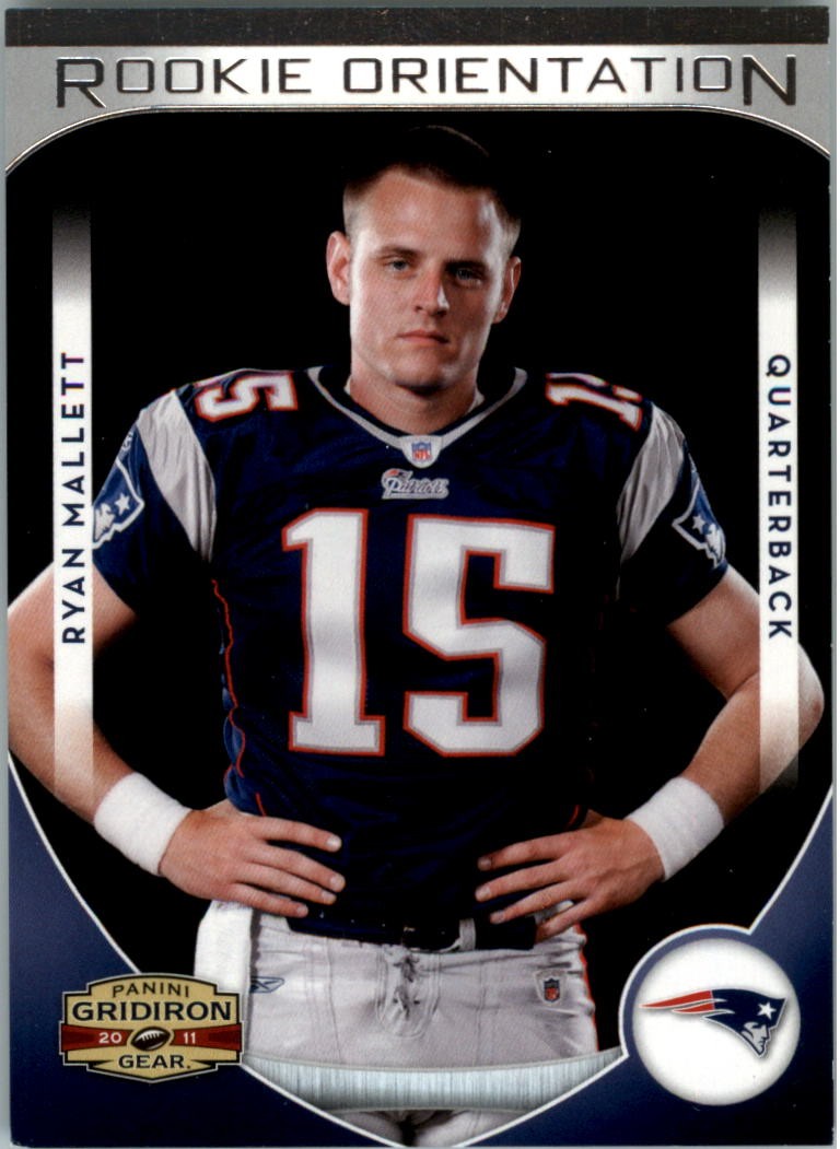2011 Panini Gridiron Gear Rookie Orientation Silver #34 Ryan Mallett /250 - FB