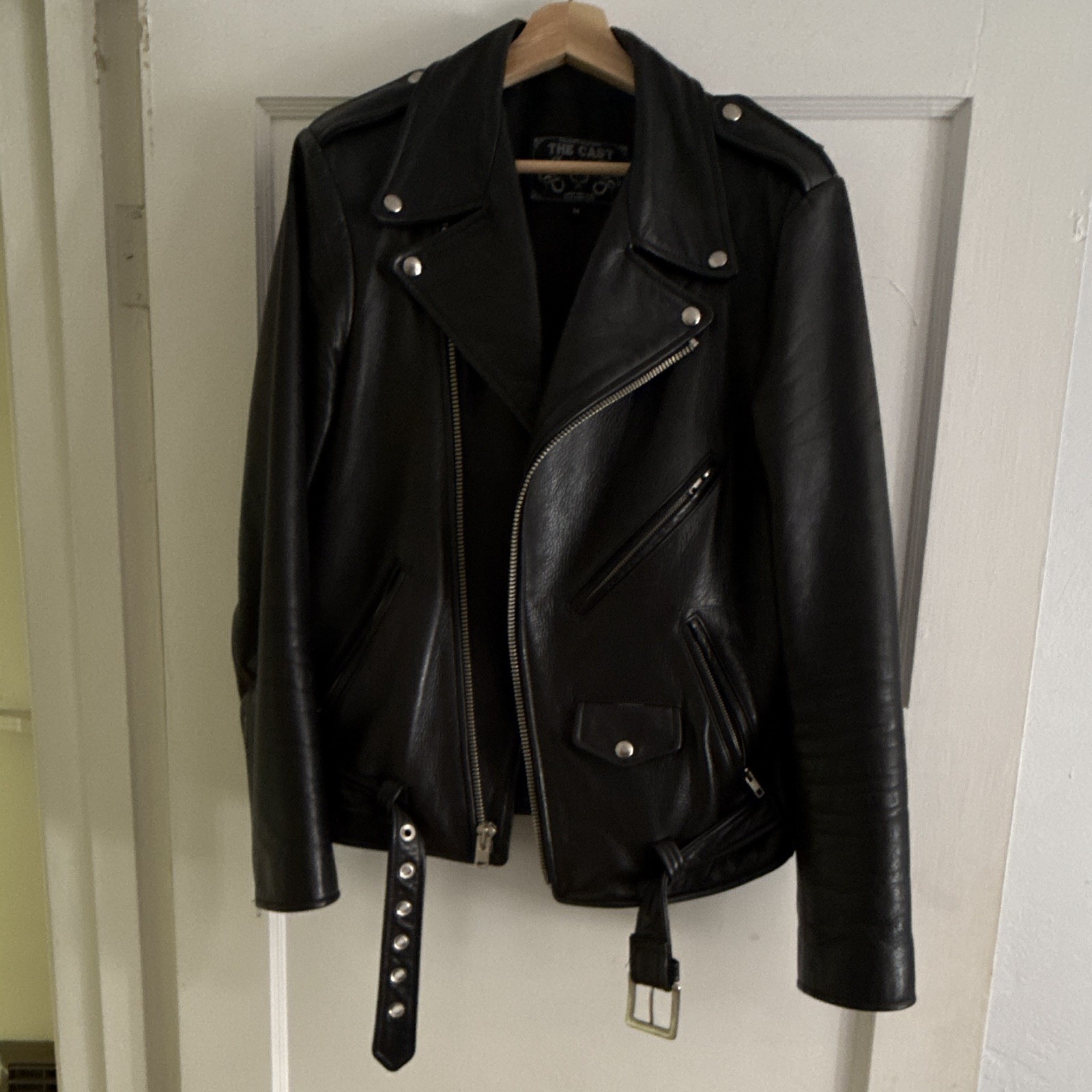 THE CAST NYC Bowery Leather Jacket (Size M)