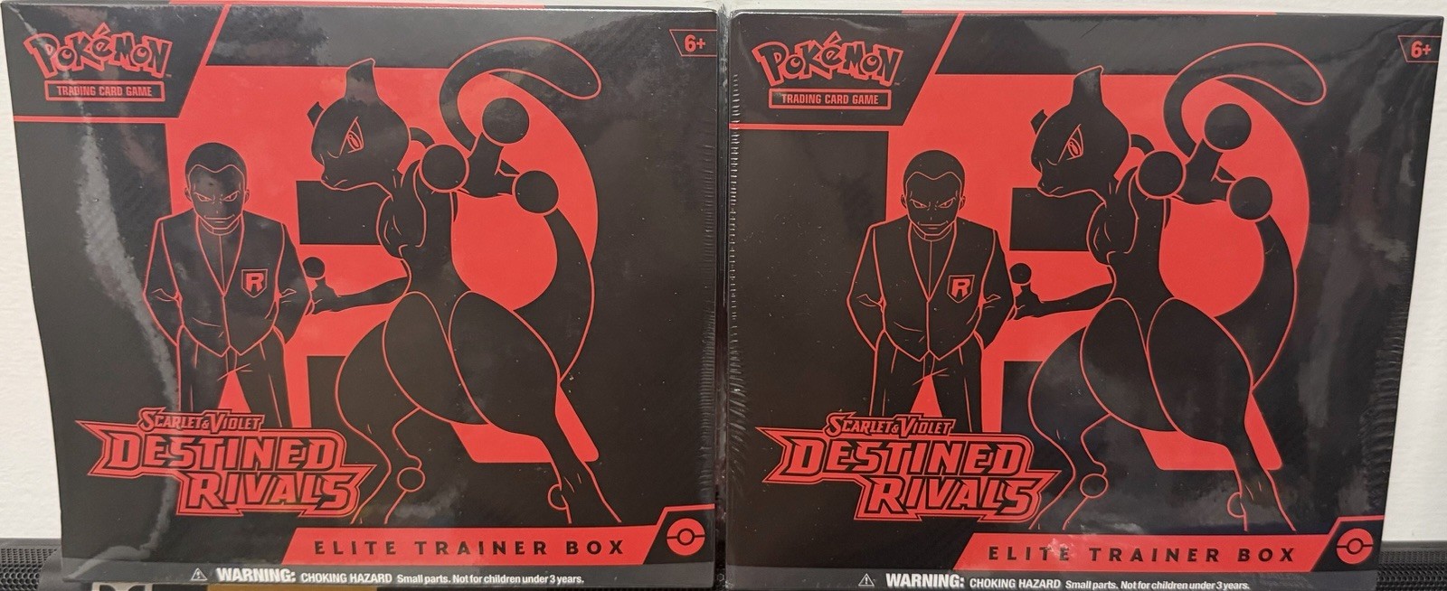 2x Pokemon TCG Scarlet & Violet Destined Rivals Elite Trainer Box ETB BRAND NEW