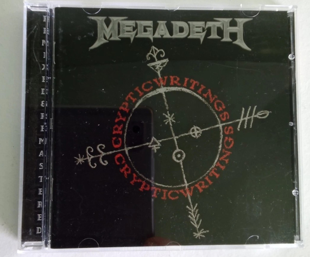 Megadeth - Cryptic Writings CD 1997 / 2004 Remixed & Remastered, 4 bonus, EU