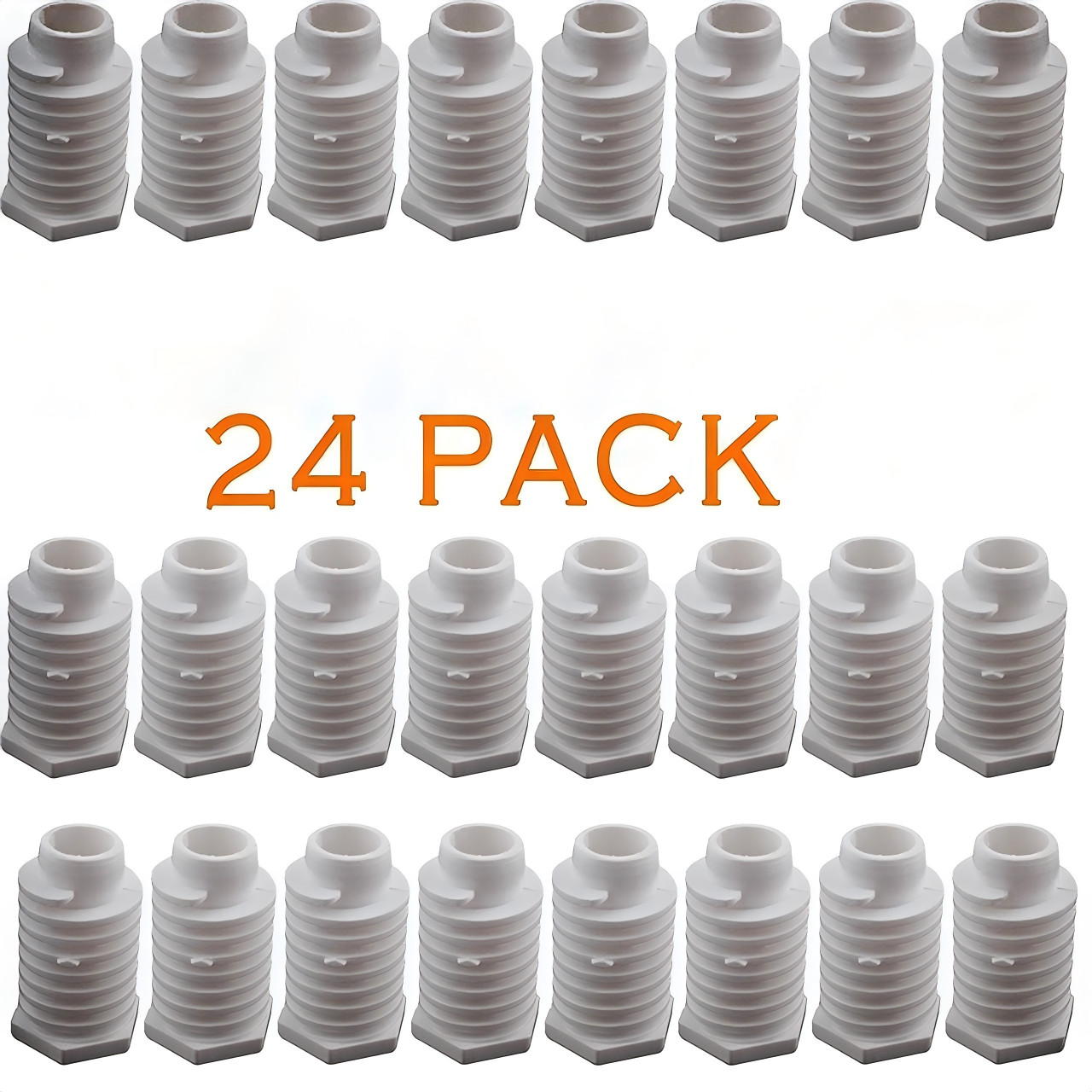 24Pcs 49621 2012 Dryer Leveling Legs Foot Feet for Whirlpool Kenmore 24 Pack