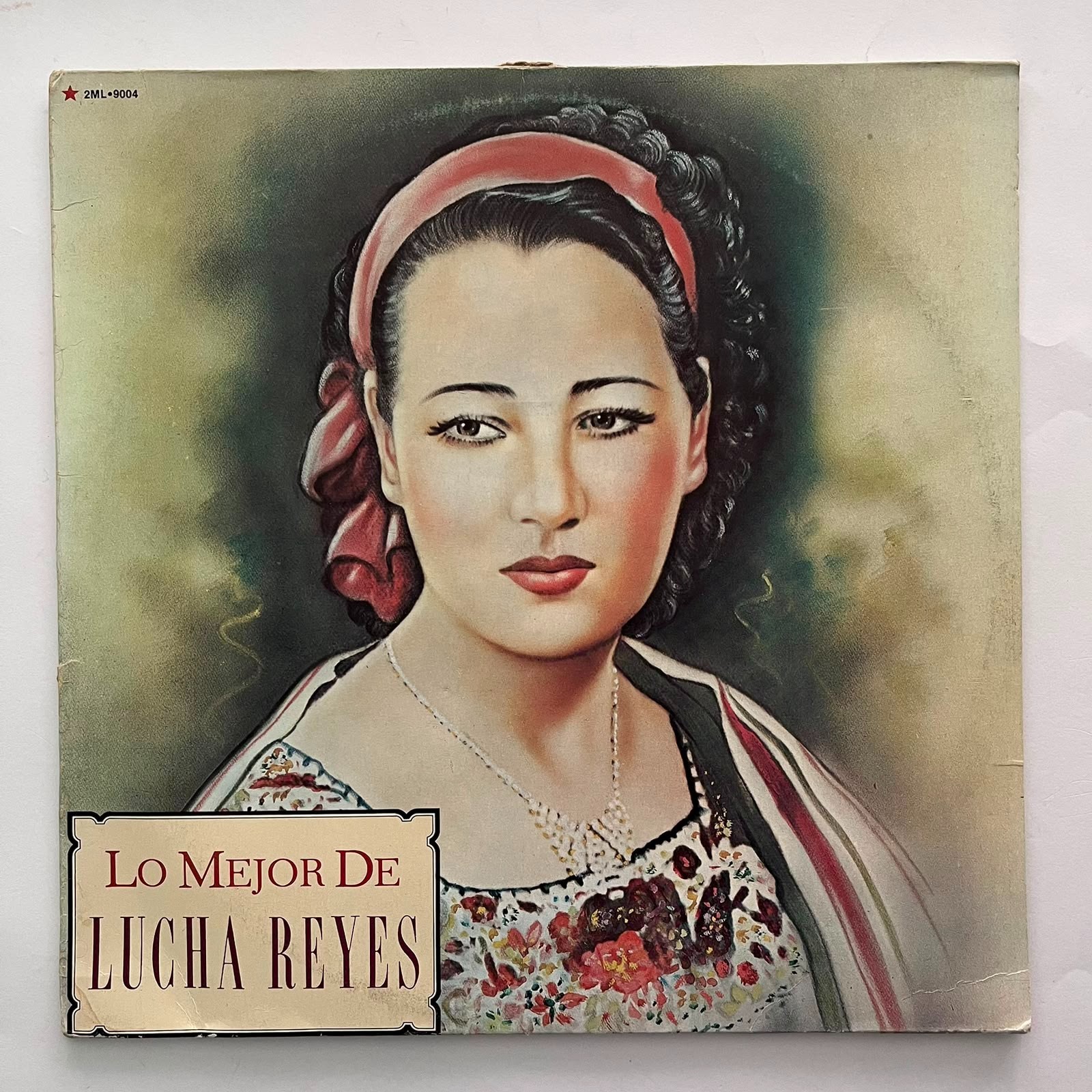 LUCHA REYES - LO MEJOR DE LUCHA REYES - 1987 MEXICAN DOUBLE LP TRANSLUCENT WAX LUCHA REYES - LO MEJOR DE LUCHA REYES - 1987 MEXICAN DOUBLE LP TRANSLUCENT WAX