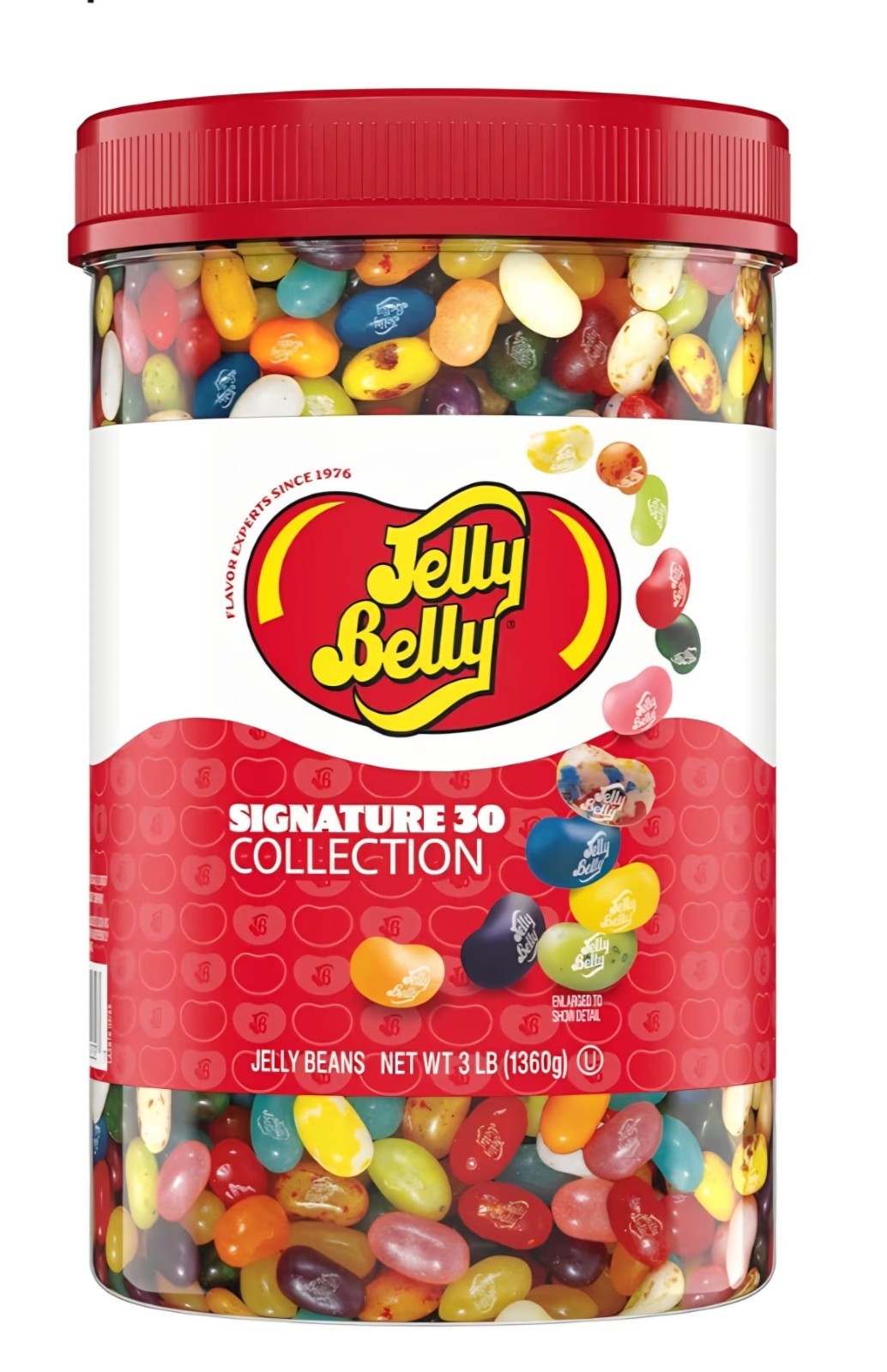 Jelly Belly Signature 30 Collection Jelly Beans Candy Jar 3lb 1360g Assorted Jelly Belly Signature 30 Collection Jelly Beans Candy Jar 3lb 1360g Assorted