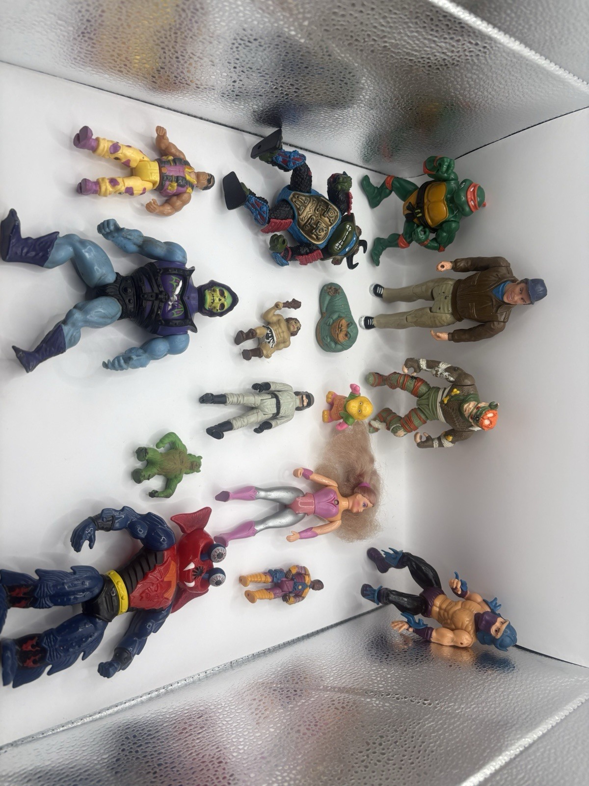 Totally 80s - 90s Toys Mixed Action Figure Toy Lot - He Man, TMNT