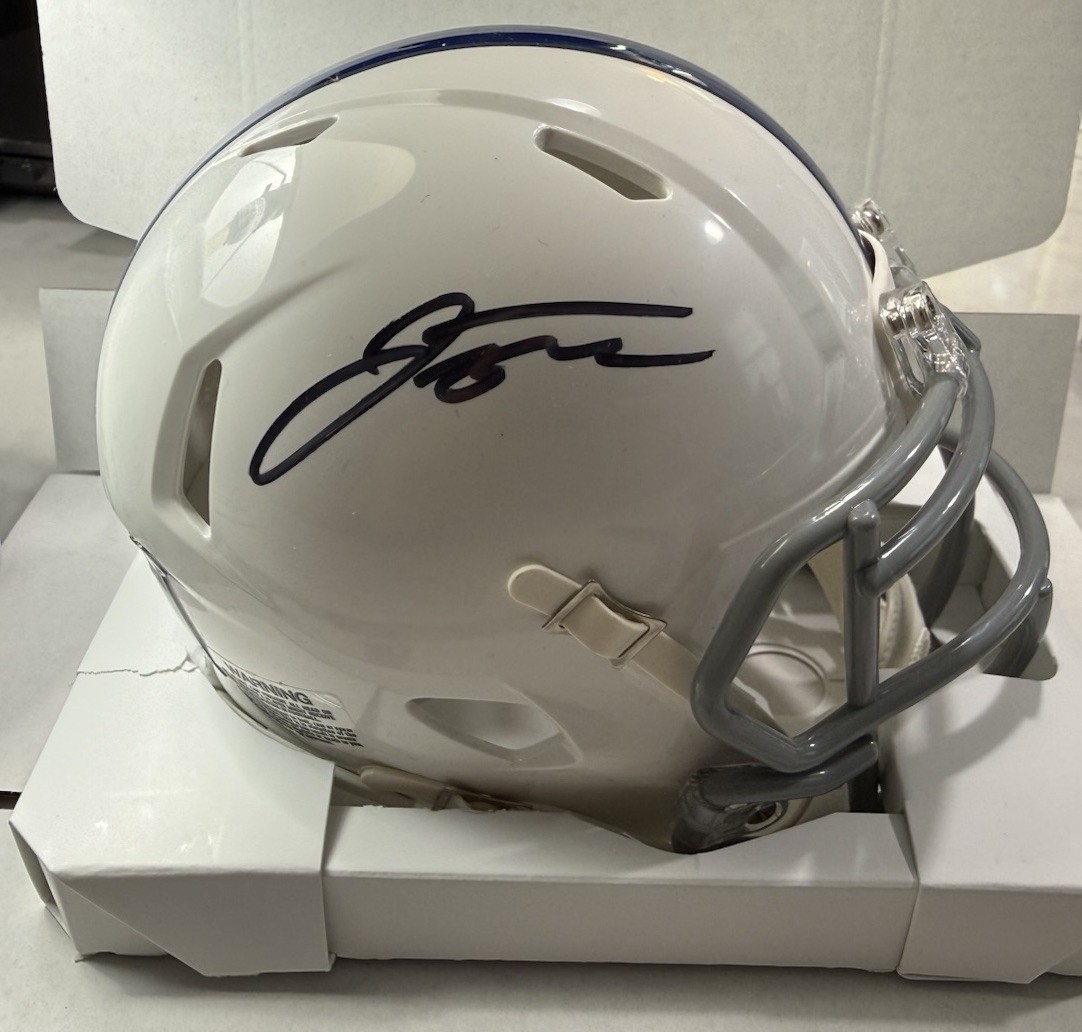 Jonathan Taylor Signed Indianapolis Colts Riddell Mini Helmet Fanatics Authentic Jonathan Taylor Signed Indianapolis Colts Riddell Mini Helmet Fanatics Authentic