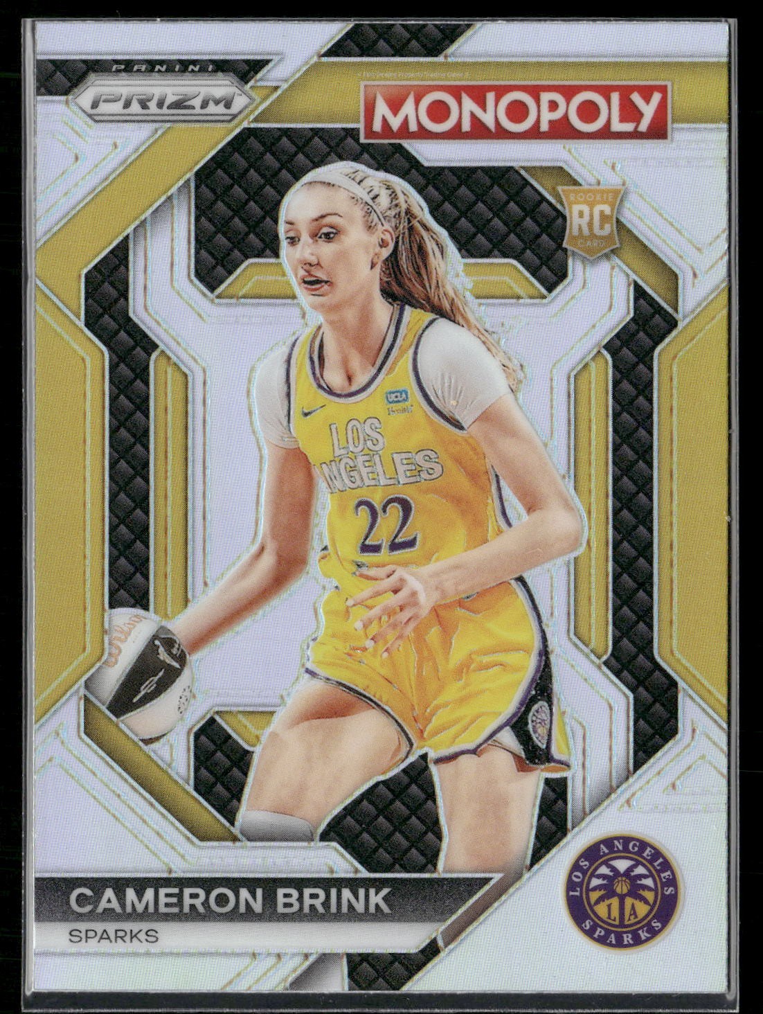2024 Panini Prizm Monopoly WNBA #WNBA6 Cameron Brink All-Star Silver 2024 Panini Prizm Monopoly WNBA #WNBA6 Cameron Brink All-Star Silver