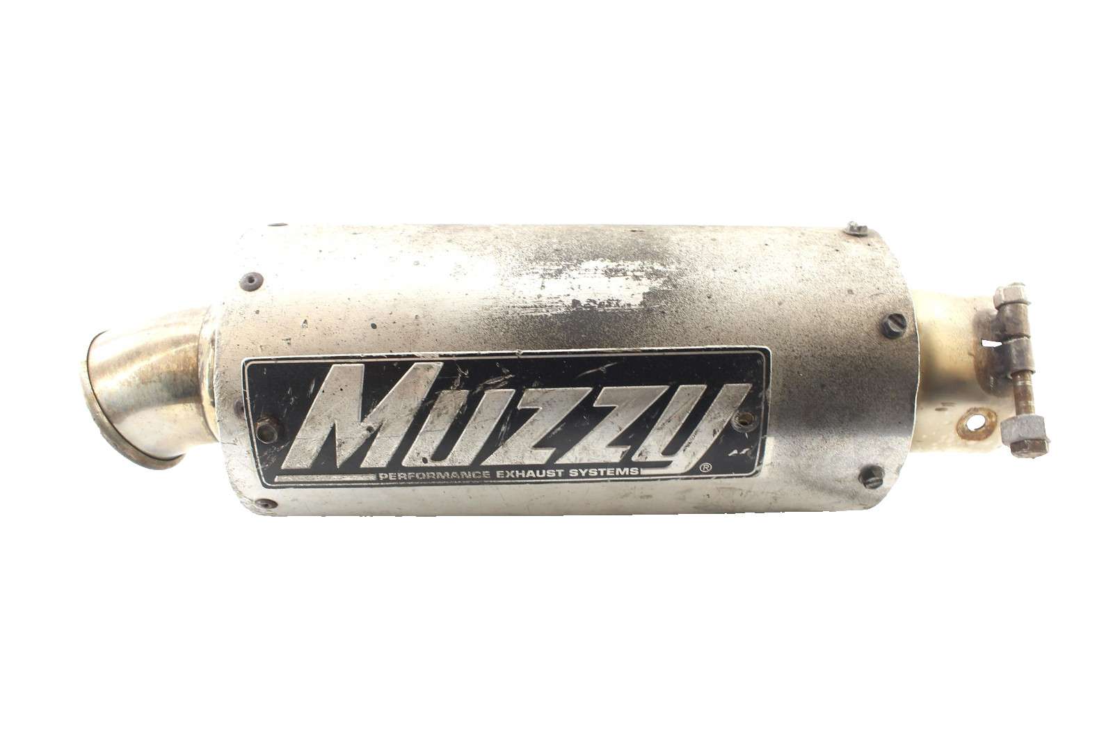 2003 KAWASAKI NINJA ZX6RR ZX600K MUZZY AFTERMARKET EXHAUST PIPE MUFFLER