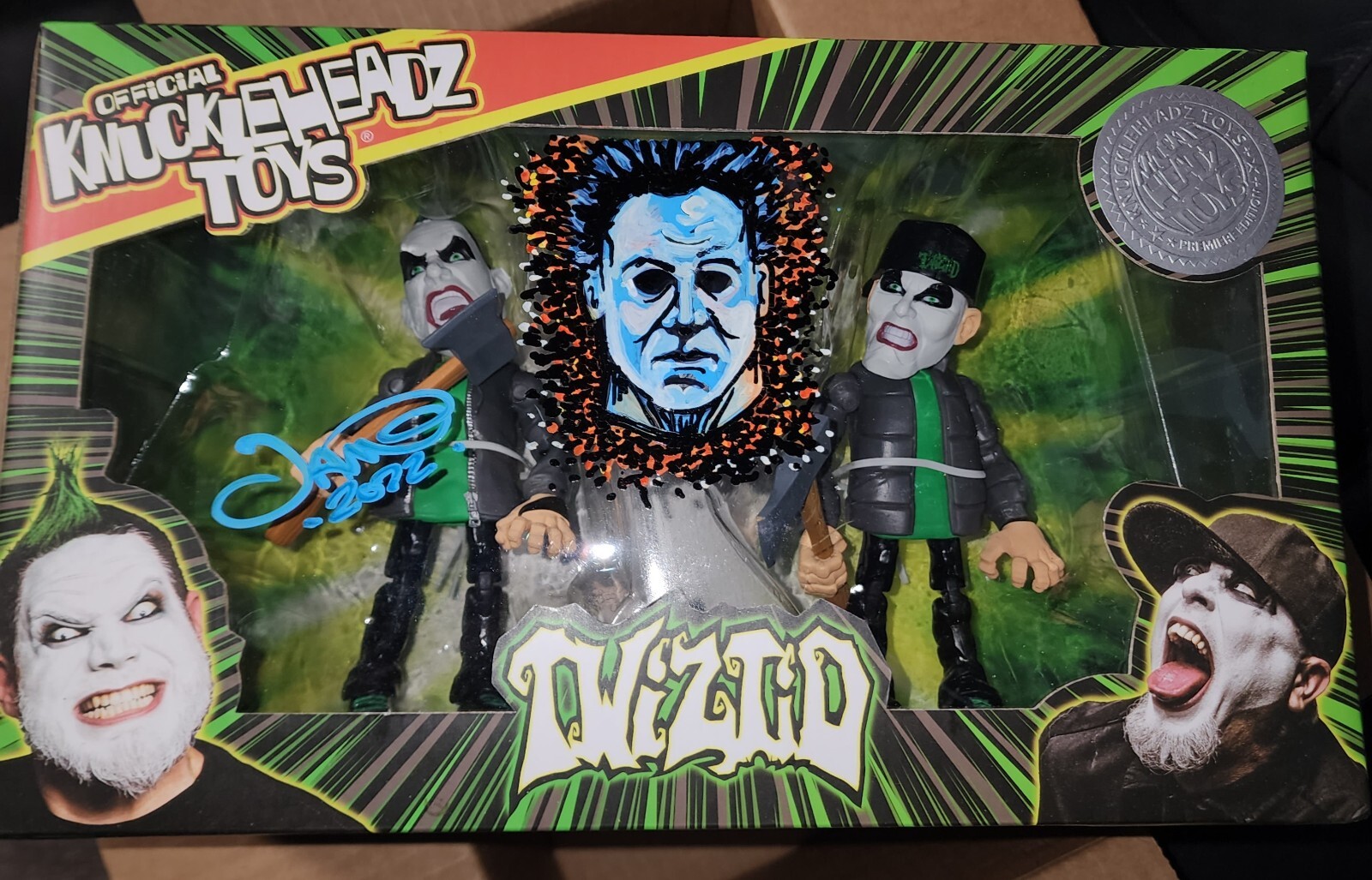 Twiztid Jamie Madrox Personally Remarqued icp insane clown posse jersey rare