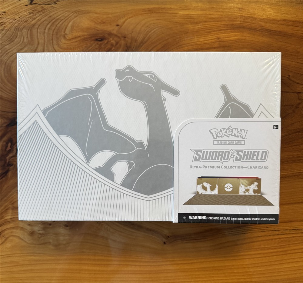 POKEMON TCG SWORD & SHIELD SWSH CHARIZARD UPC ULTRA PREMIUM COLLECTION SEALED