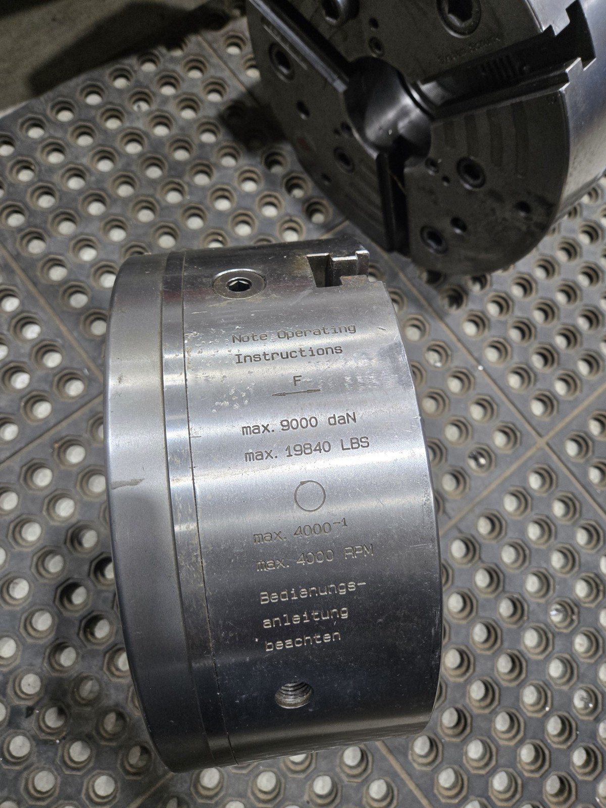 SCHUNK POWER CHUCK CNC 12 \ SCHUNK POWER CHUCK CNC 12 \