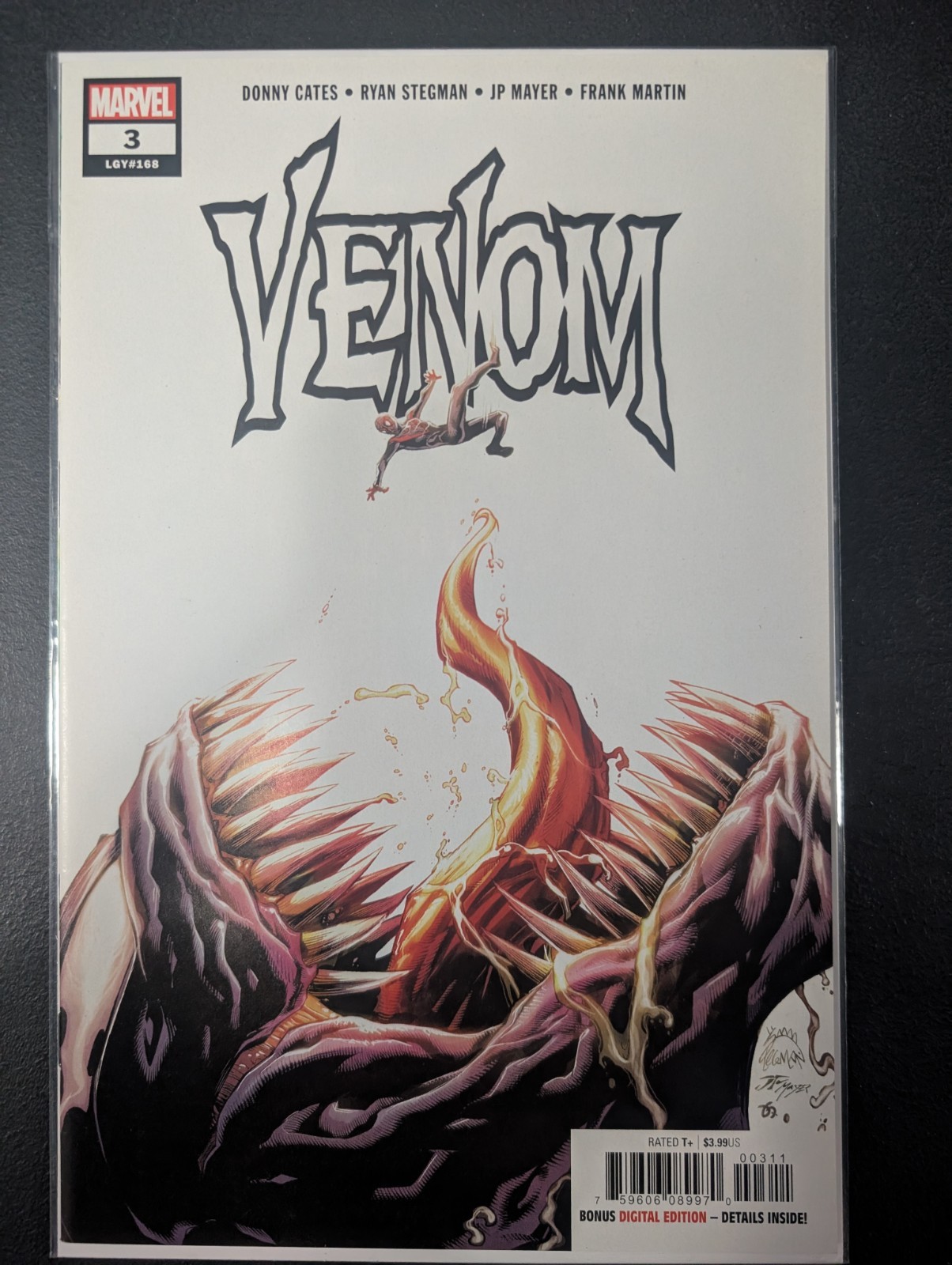 Venom #3 (Marvel Comics 2018) 1st App. Knull See Pics For Condition 
