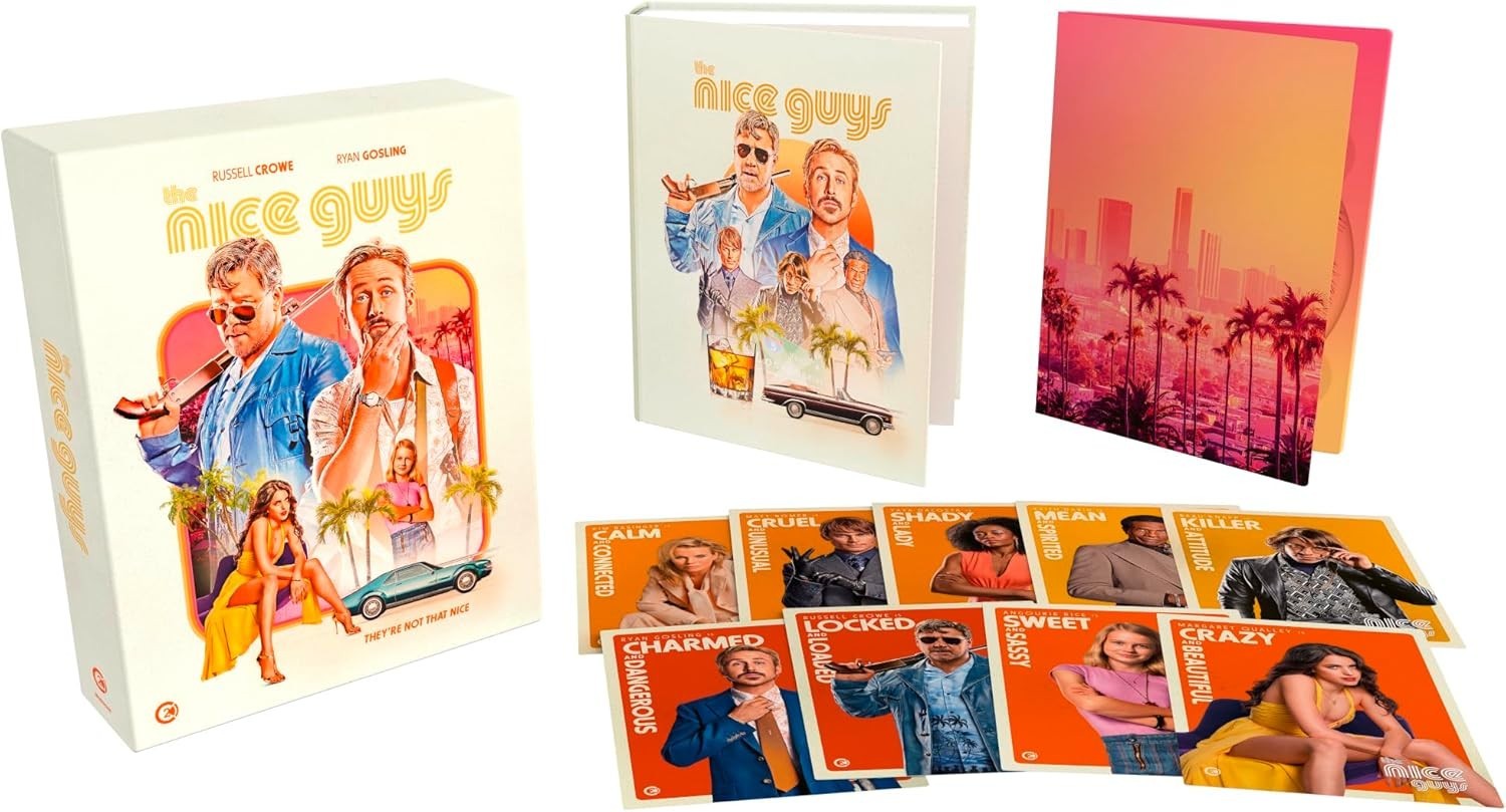 The Nice Guys (2016) Russell Crowe 4K UHD Blu-Ray Limited Edition NEW PleaseRead