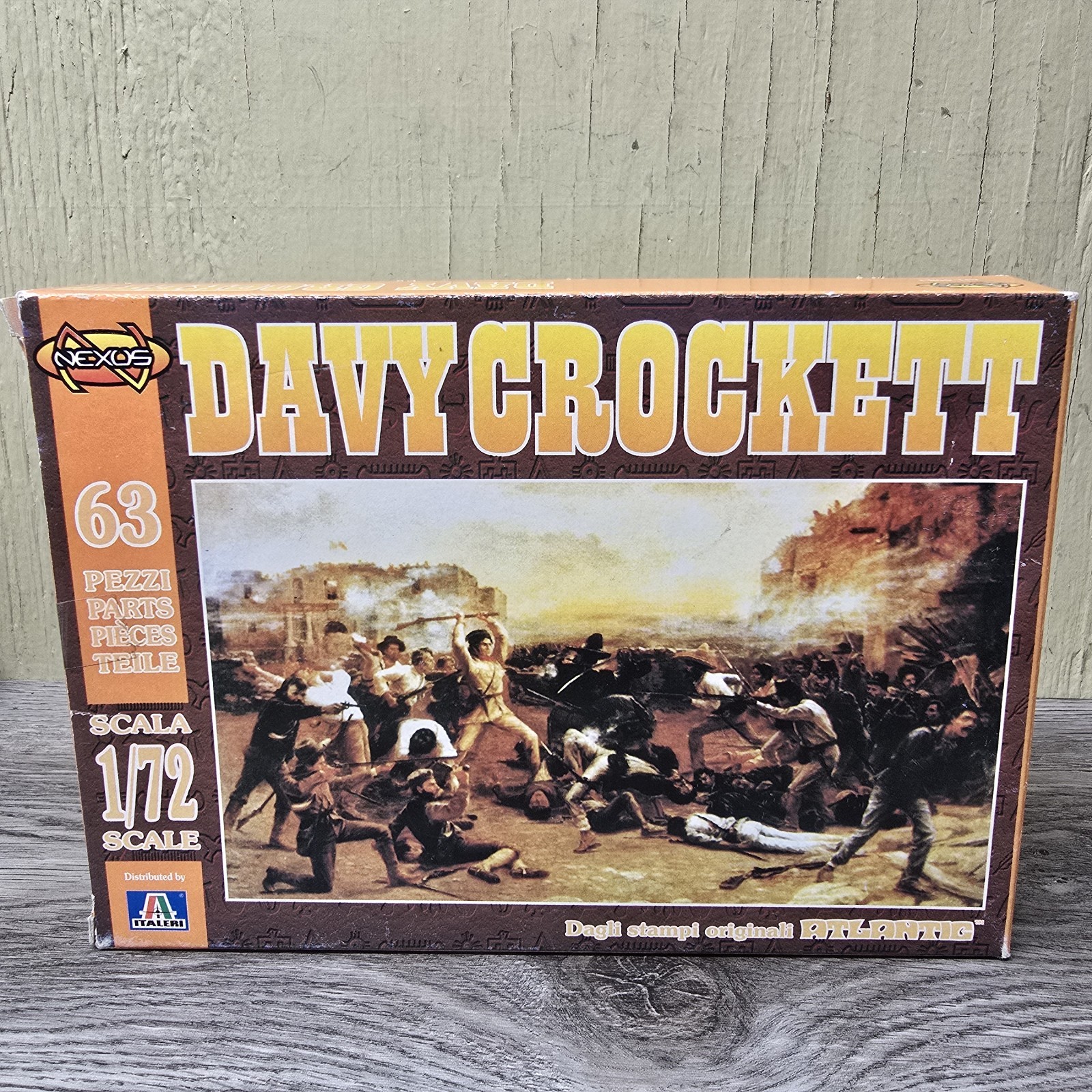 Nexus Davy Crockett 1/72 Scale 63 Figures Atlantic Italeri New Old Stock
