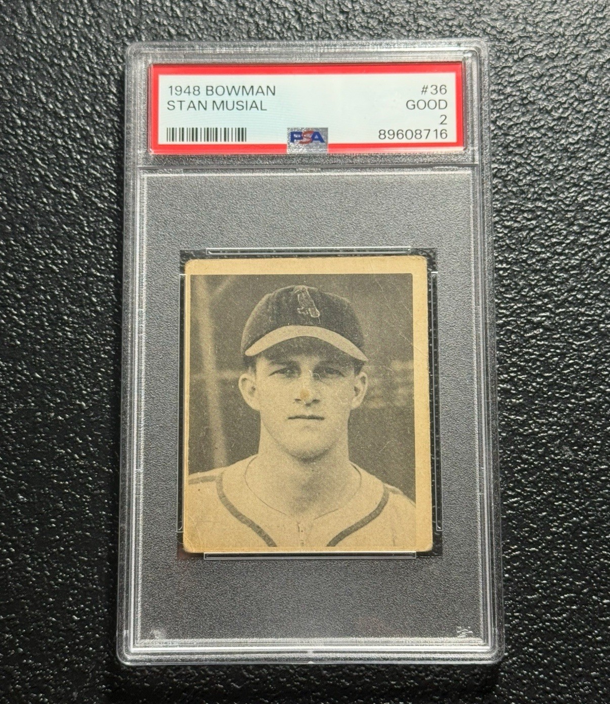1948 Bowman - Stan Musial #36 (RC) Cardinals