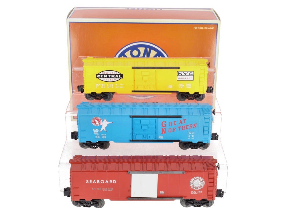 LIONEL 6-29282 6464 BOXCAR ARCHIVE SET 29283 29284 29285 NYC GN SEABOARD SEALED
