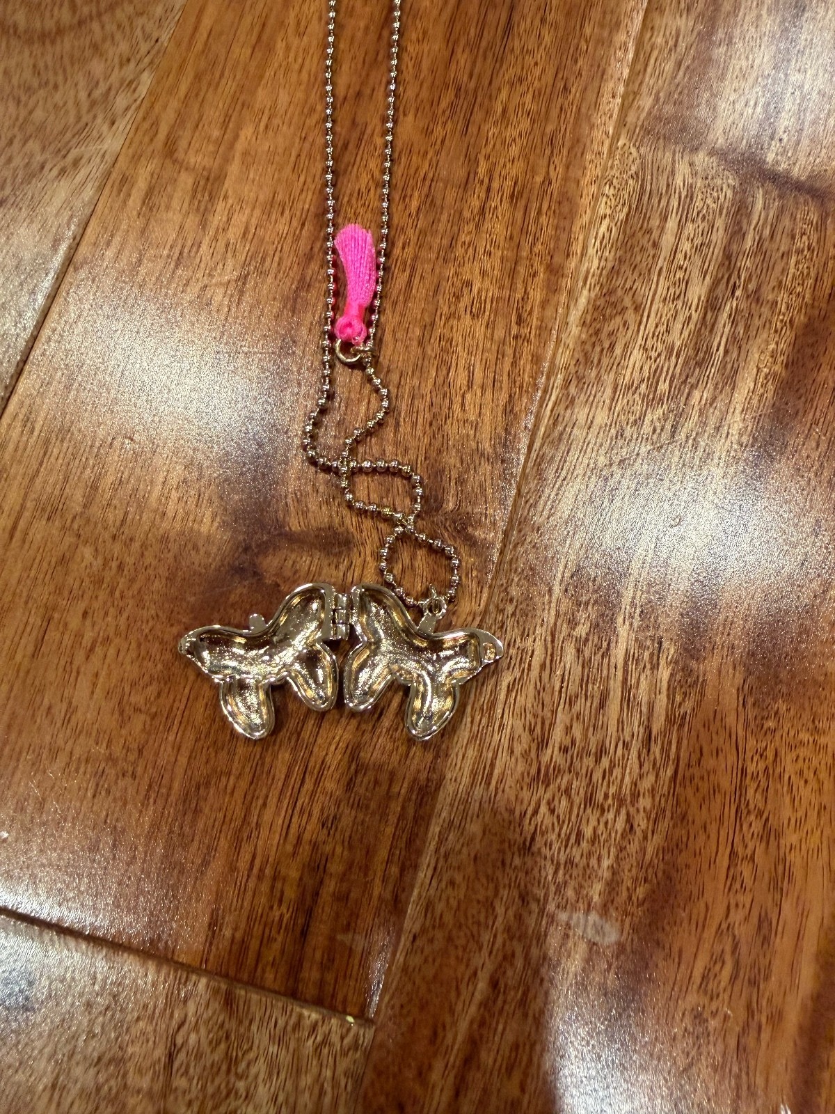 Crewcuts girls butterfly locket NEW