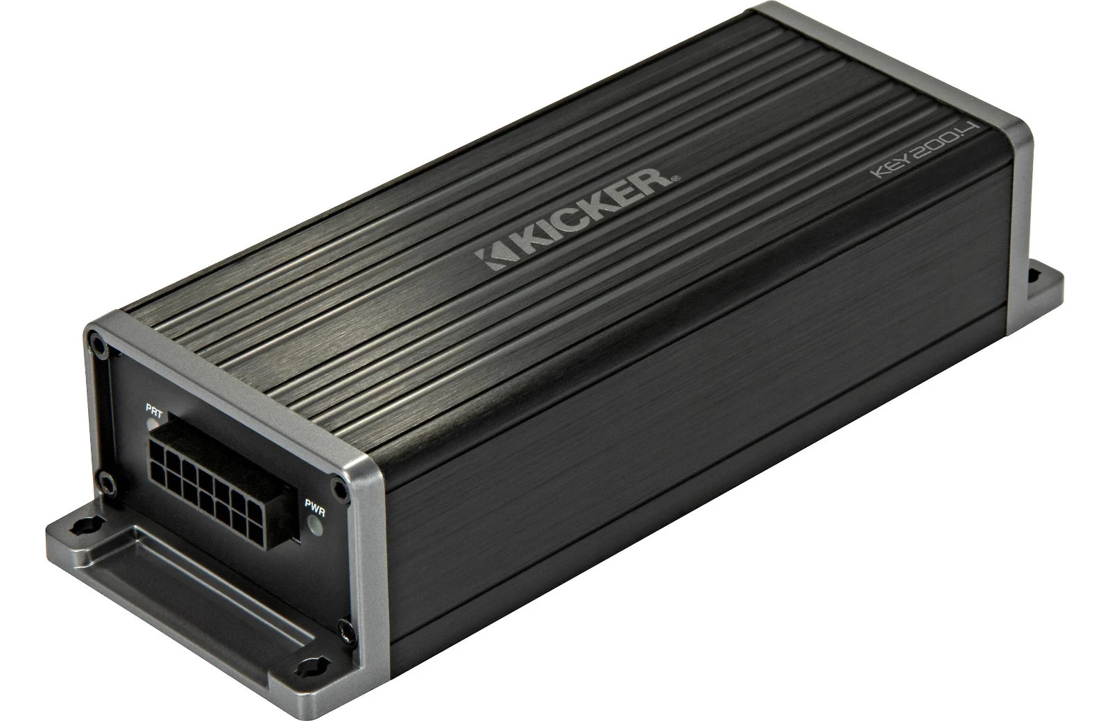 Kicker 47KEY200.4 Compact 4-Channel Car Amplifier Auto Tuning DSP 50W RMS x 4