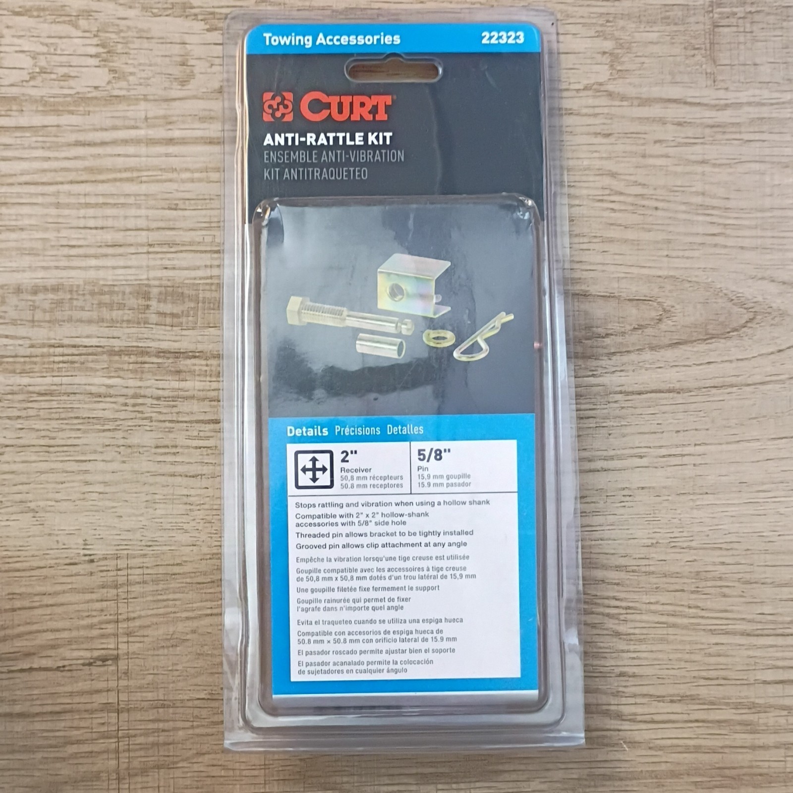 Curt brand Anti-rattle Kit
