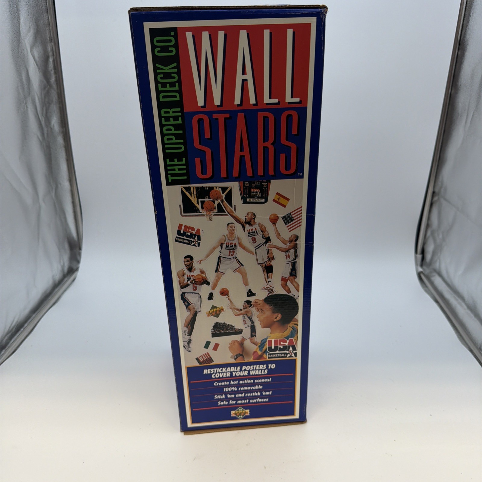 1992 Upper Deck Wall Stars Dream Team - MJ Barkley Admiral Stockton Mullin Blue