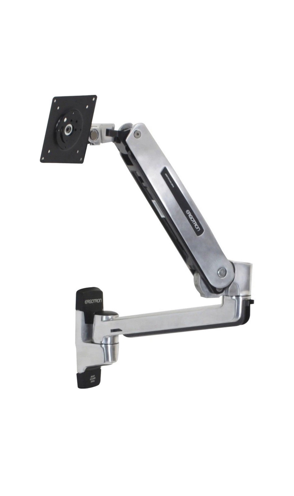 Ergotron Wall Mount 45-363-026 Flat Panel Display Polished Aluminum Ergotron Wall Mount 45-363-026 Flat Panel Display Polished Aluminum